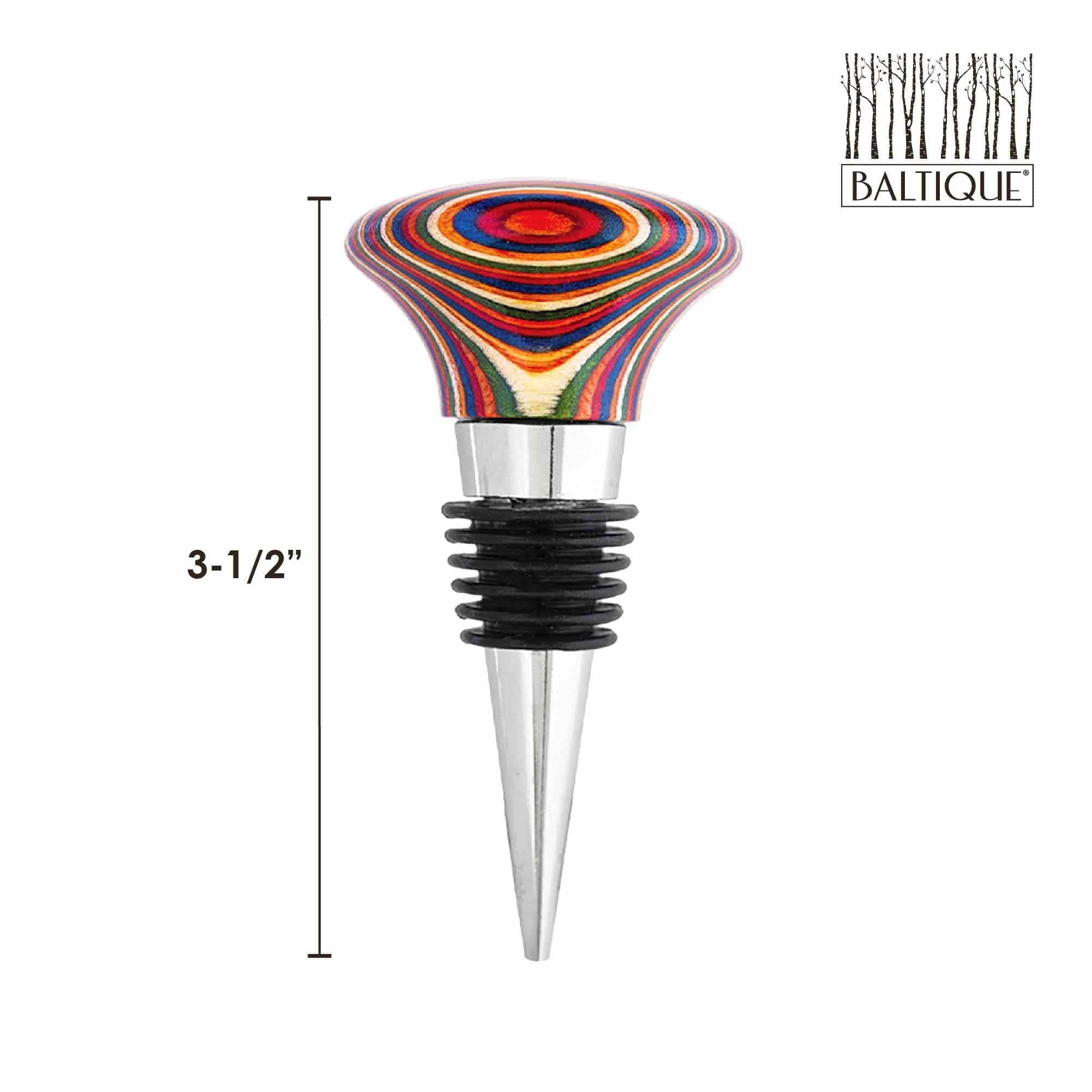 totally-bamboo-baltique-marrakesh-collection-bottle-stopper-rainbow-birch-wood image 7