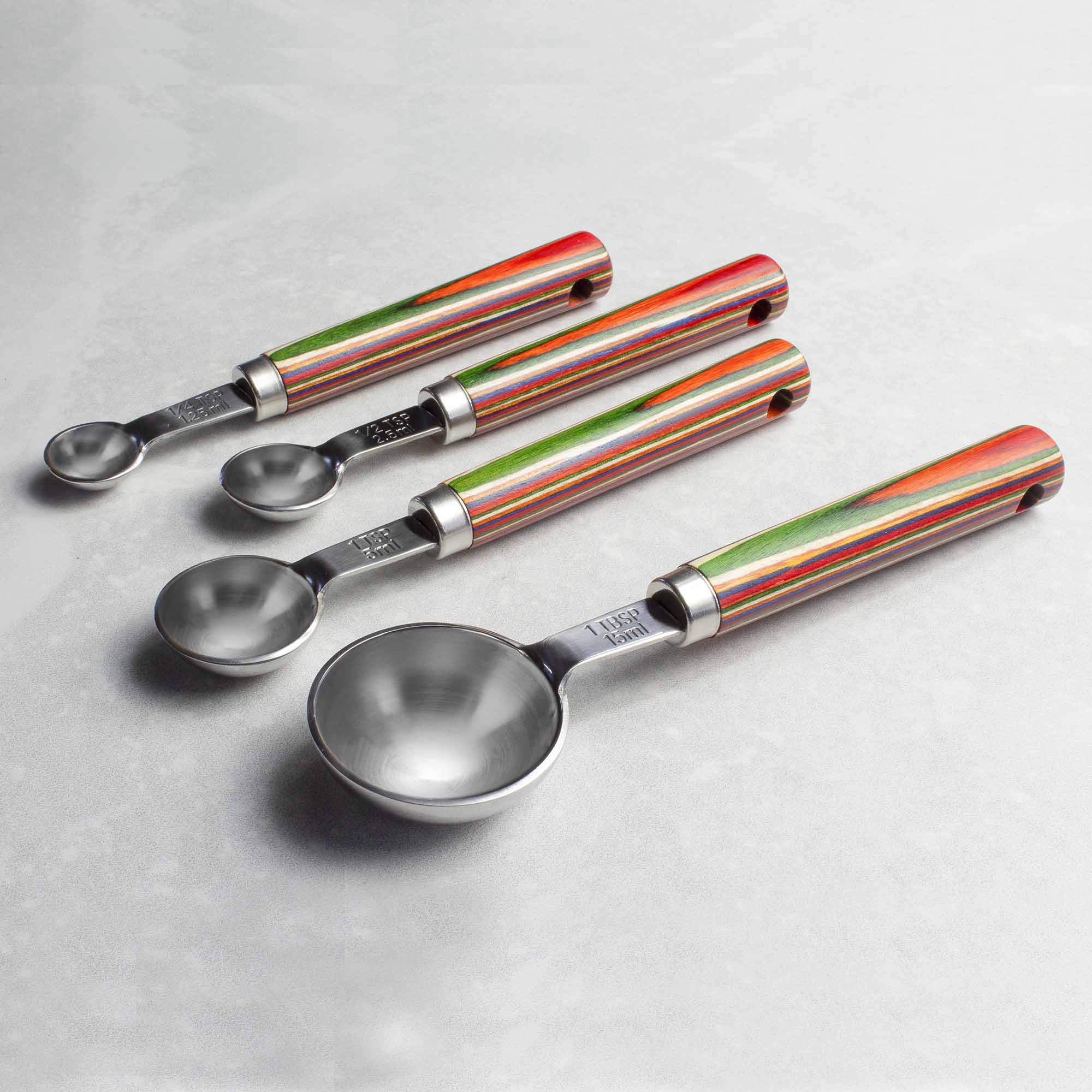 totally-bamboo-baltique-marrakesh-4-piece-measuring-spoon-set-rainbow-birch-wood image 6