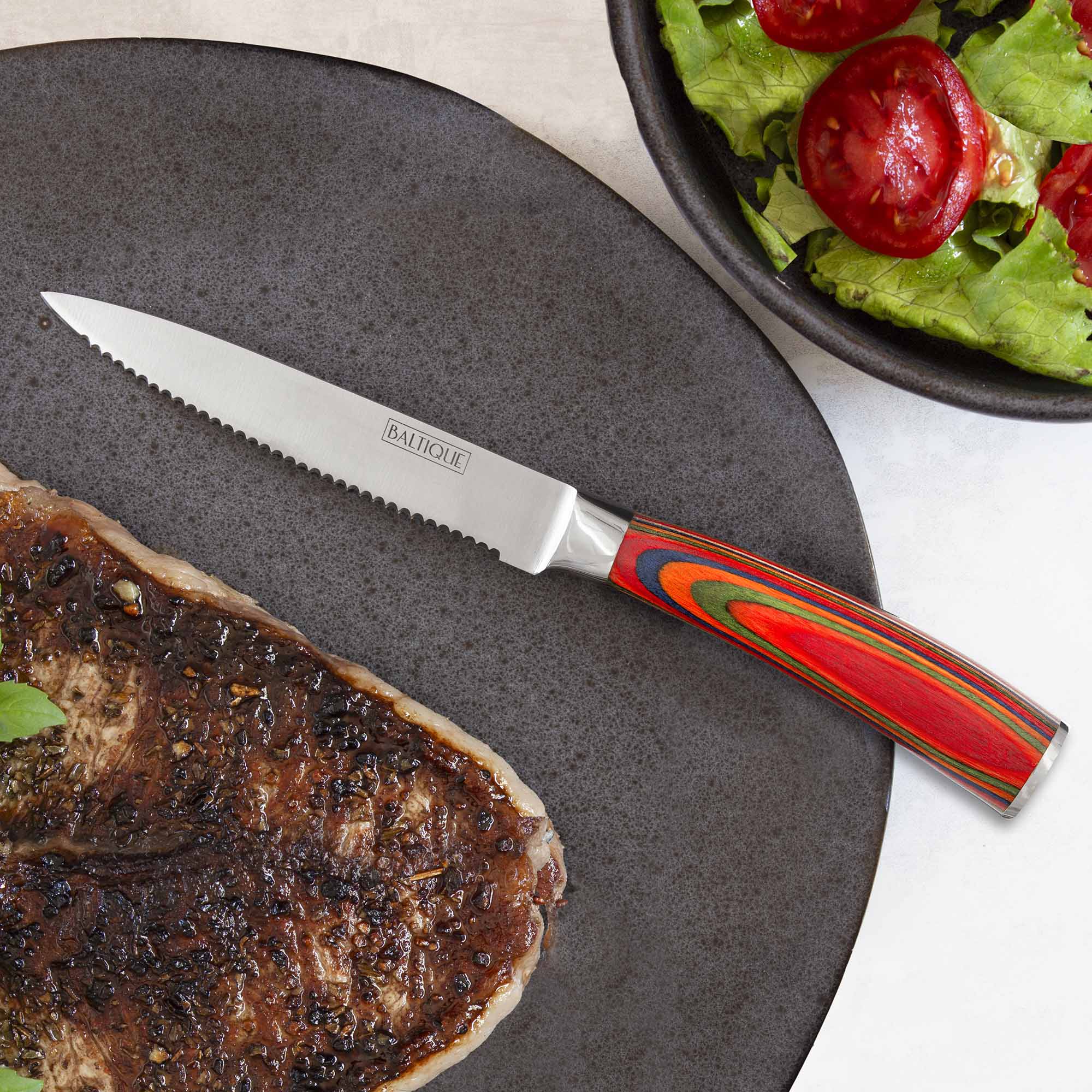 totally-bamboo-baltique-marrakesh-collection-6-piece-steak-knife-set-with-birch- image 2