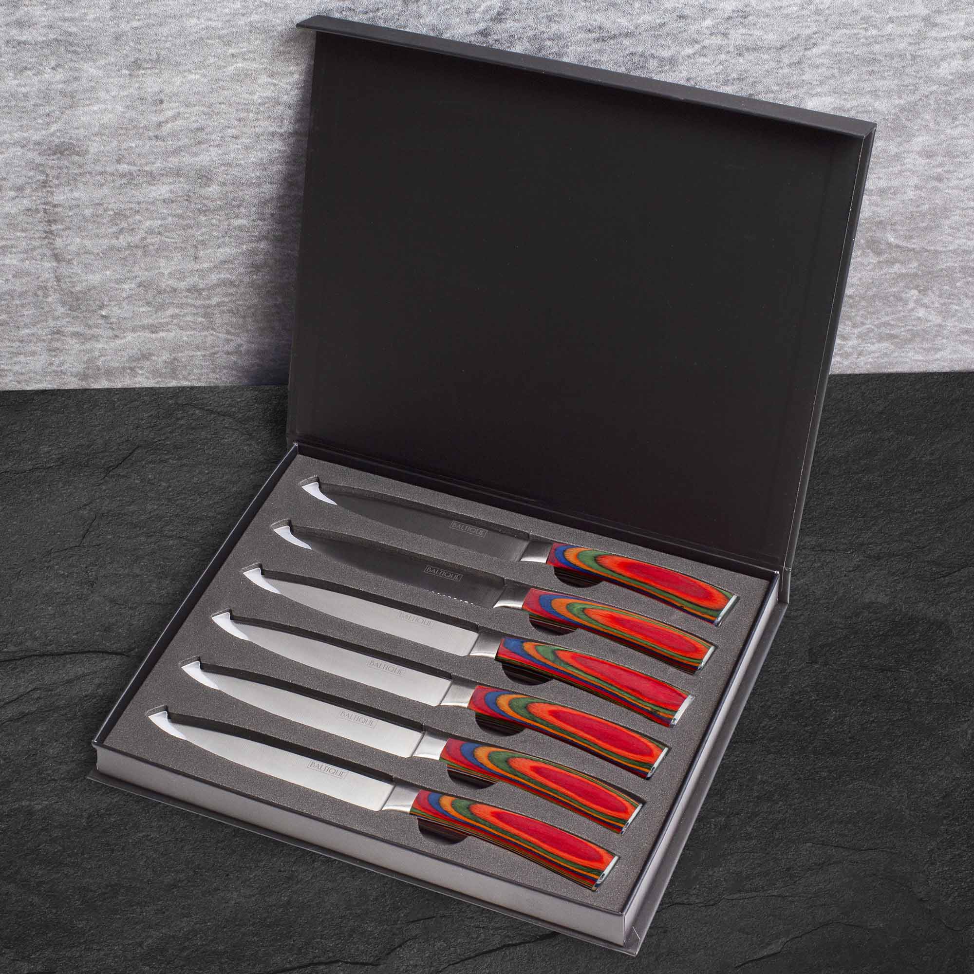 totally-bamboo-baltique-marrakesh-collection-6-piece-steak-knife-set-with-birch- image 6