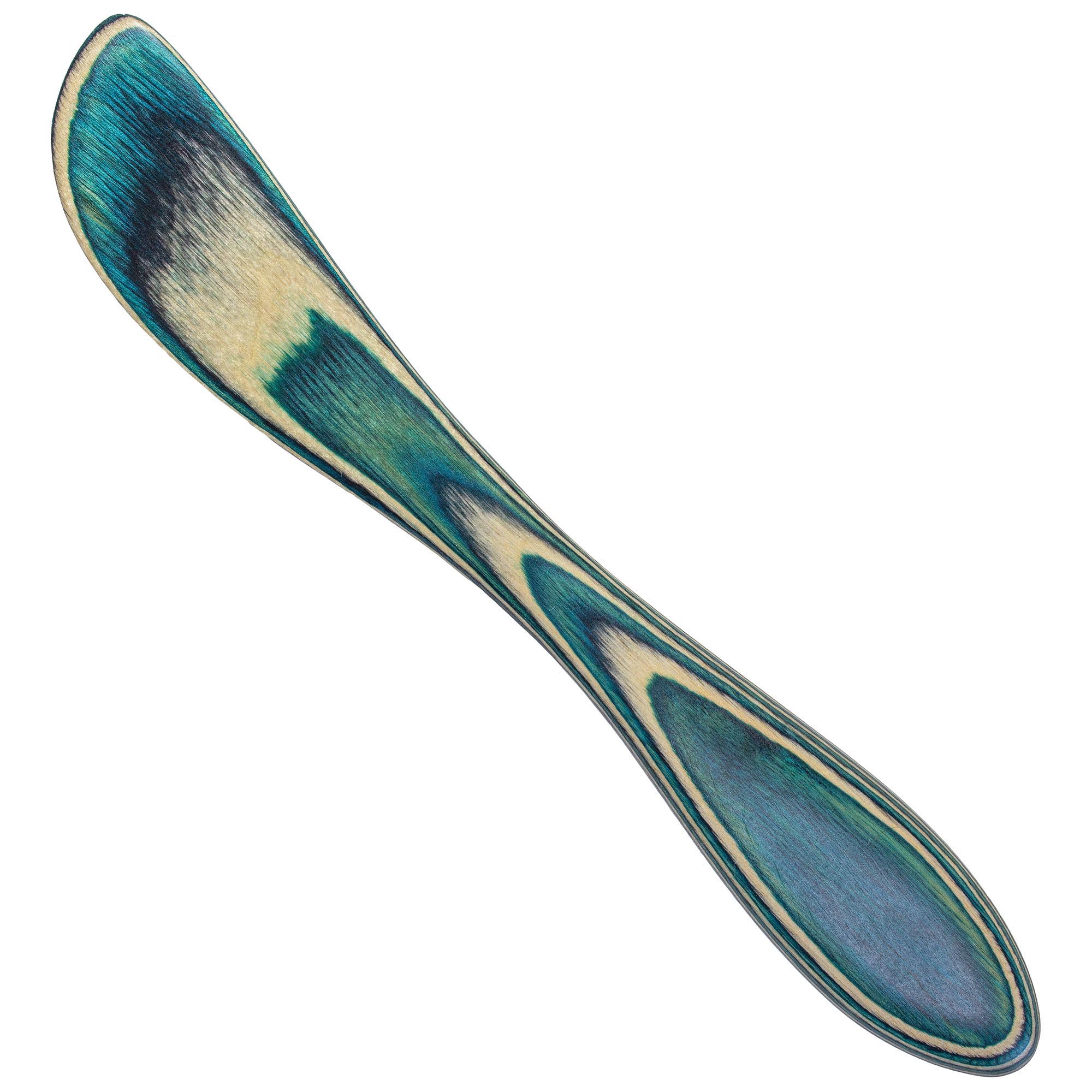 baltique-mykonos-collection-spreader-knife-8-light-blue-birch-cheese-butter-spre image 1