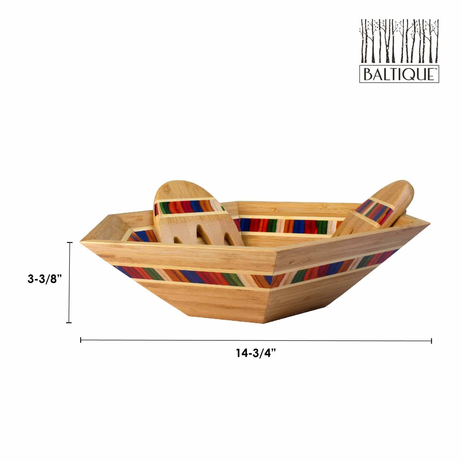 baltique-marrakesh-collection-salad-bowl-salad-hands-set-14-bamboo-bowl-with-bir image 6