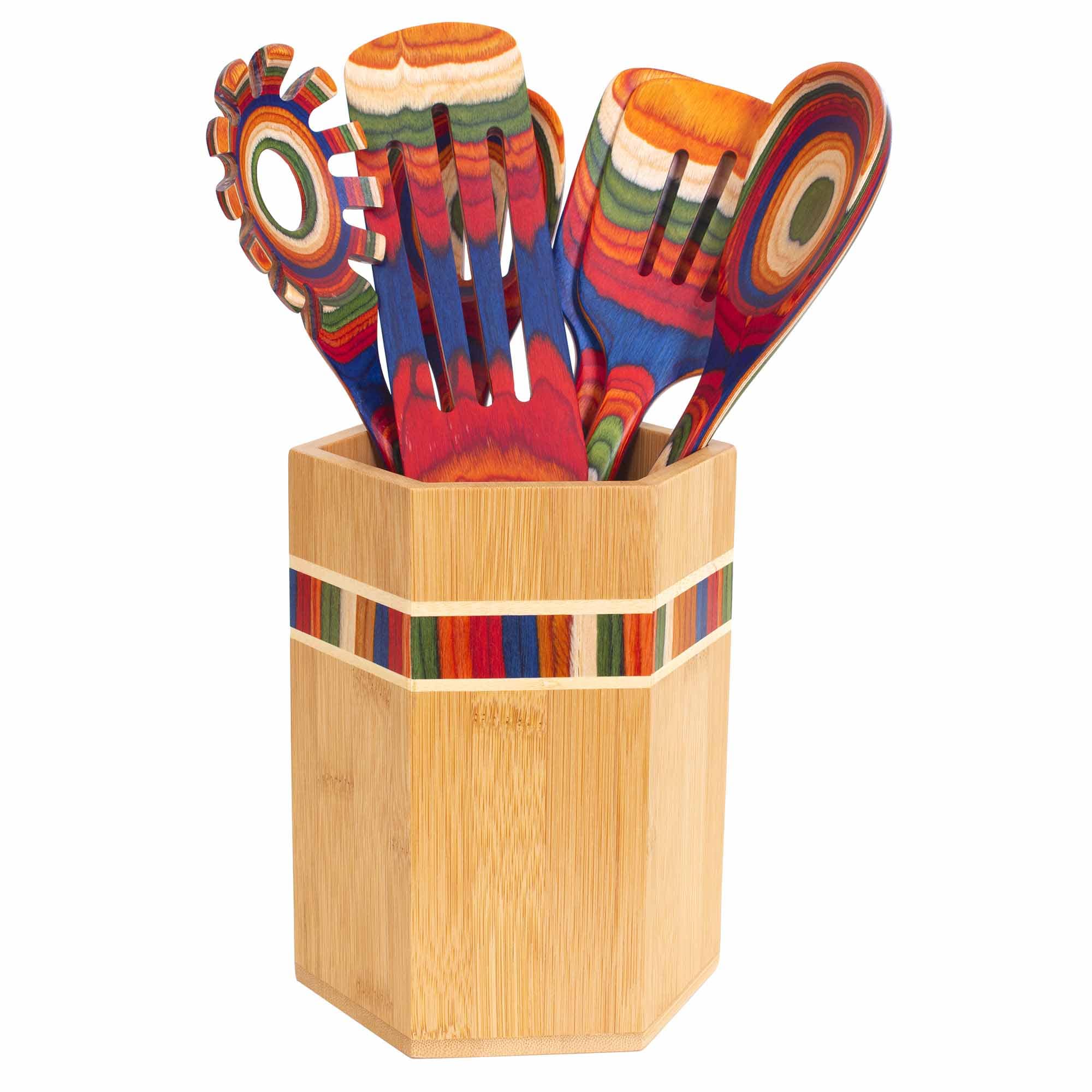 totally-bamboo-baltique-marrakesh-collection-kitchen-utensil-holder image 3
