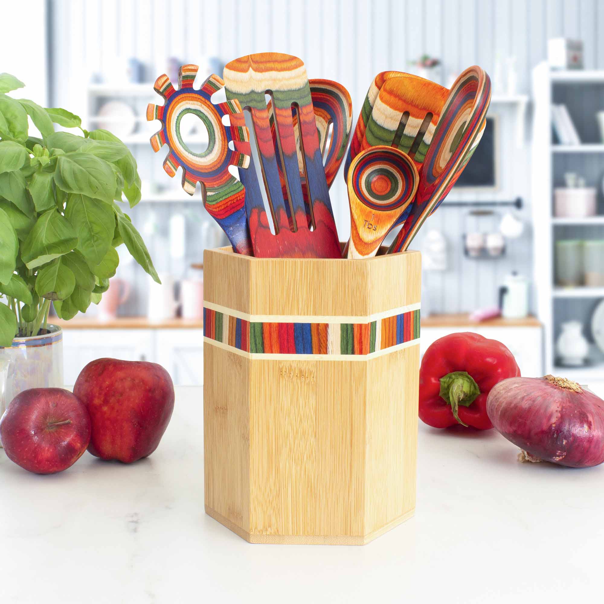 totally-bamboo-baltique-marrakesh-collection-kitchen-utensil-holder image 2