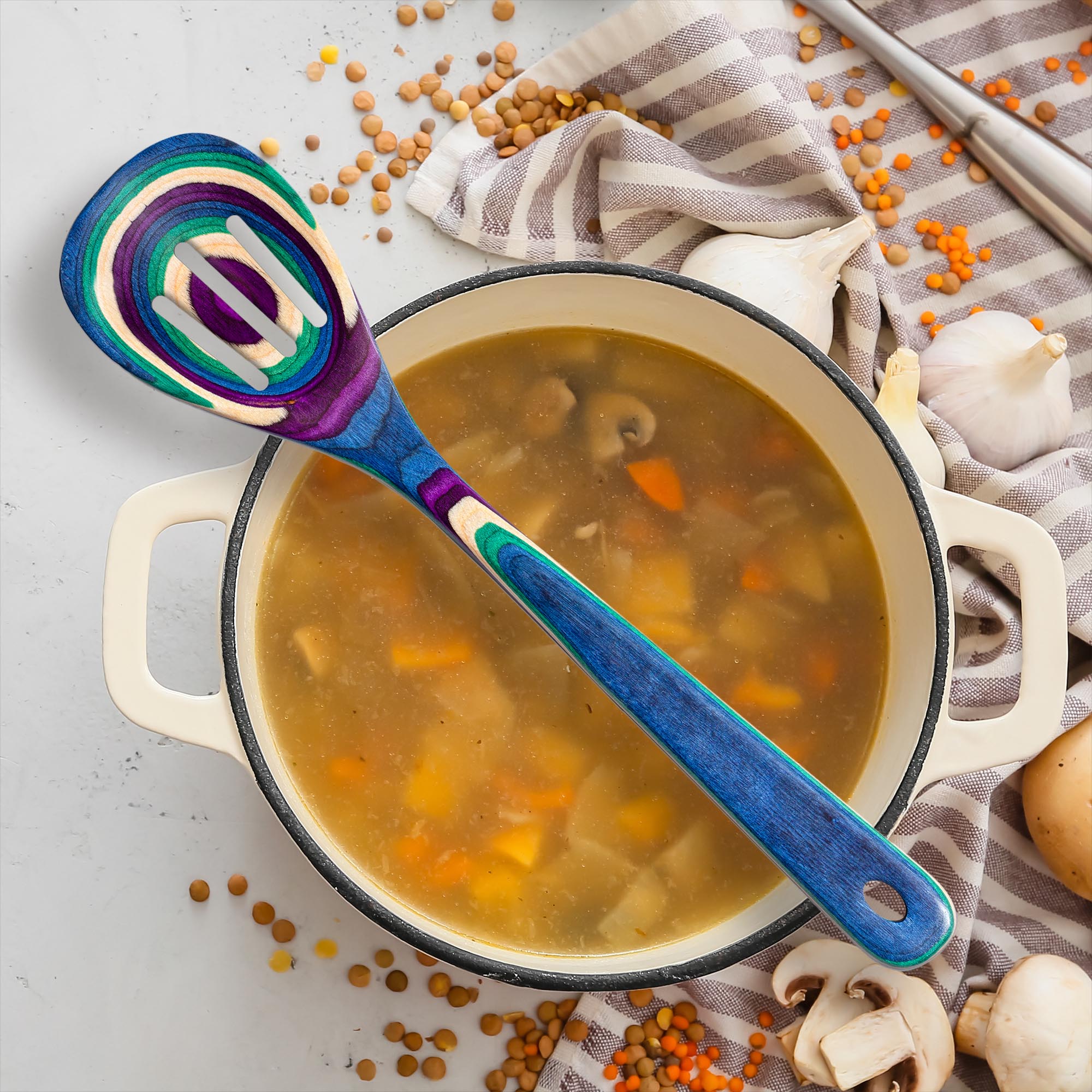 totally-bamboo-baltique-mumbai-collection-slotted-spoon-12-1-2 image 3
