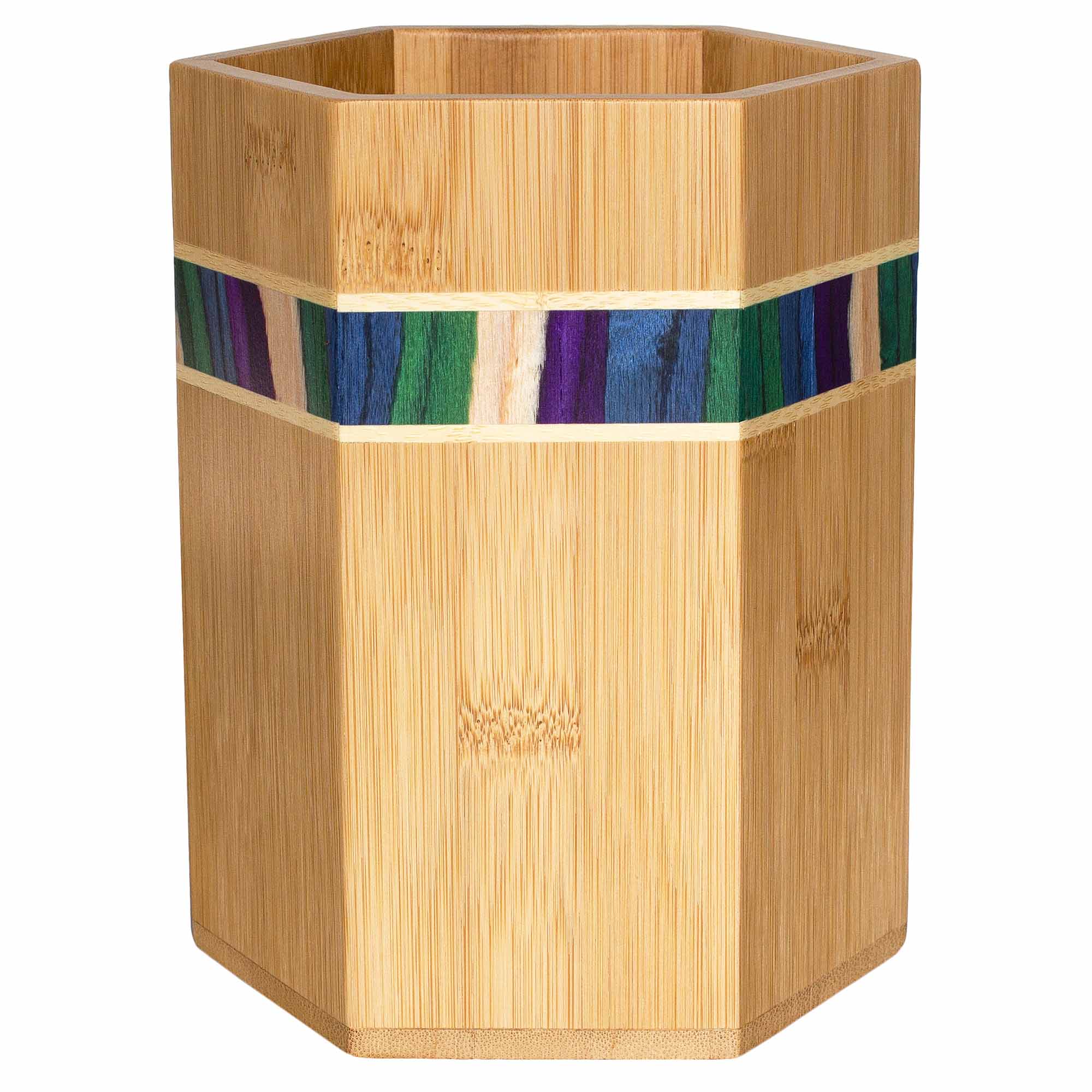 totally-bamboo-baltique-mumbai-collection-kitchen-utensil-holder-peacock-inspire image 1