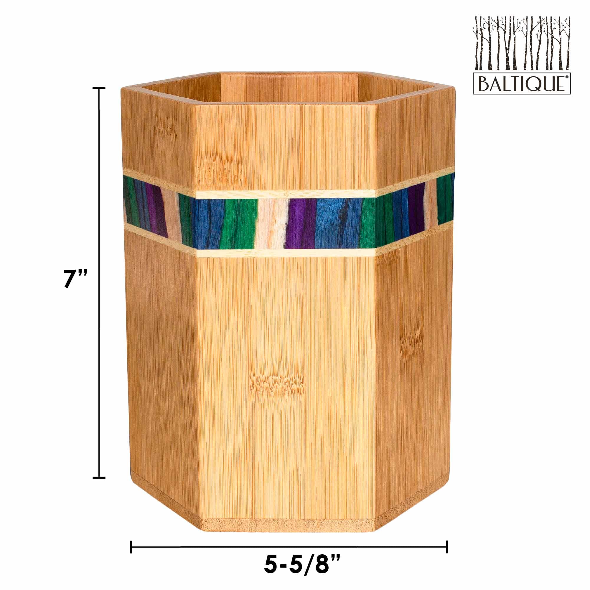 totally-bamboo-baltique-mumbai-collection-kitchen-utensil-holder-peacock-inspire image 6