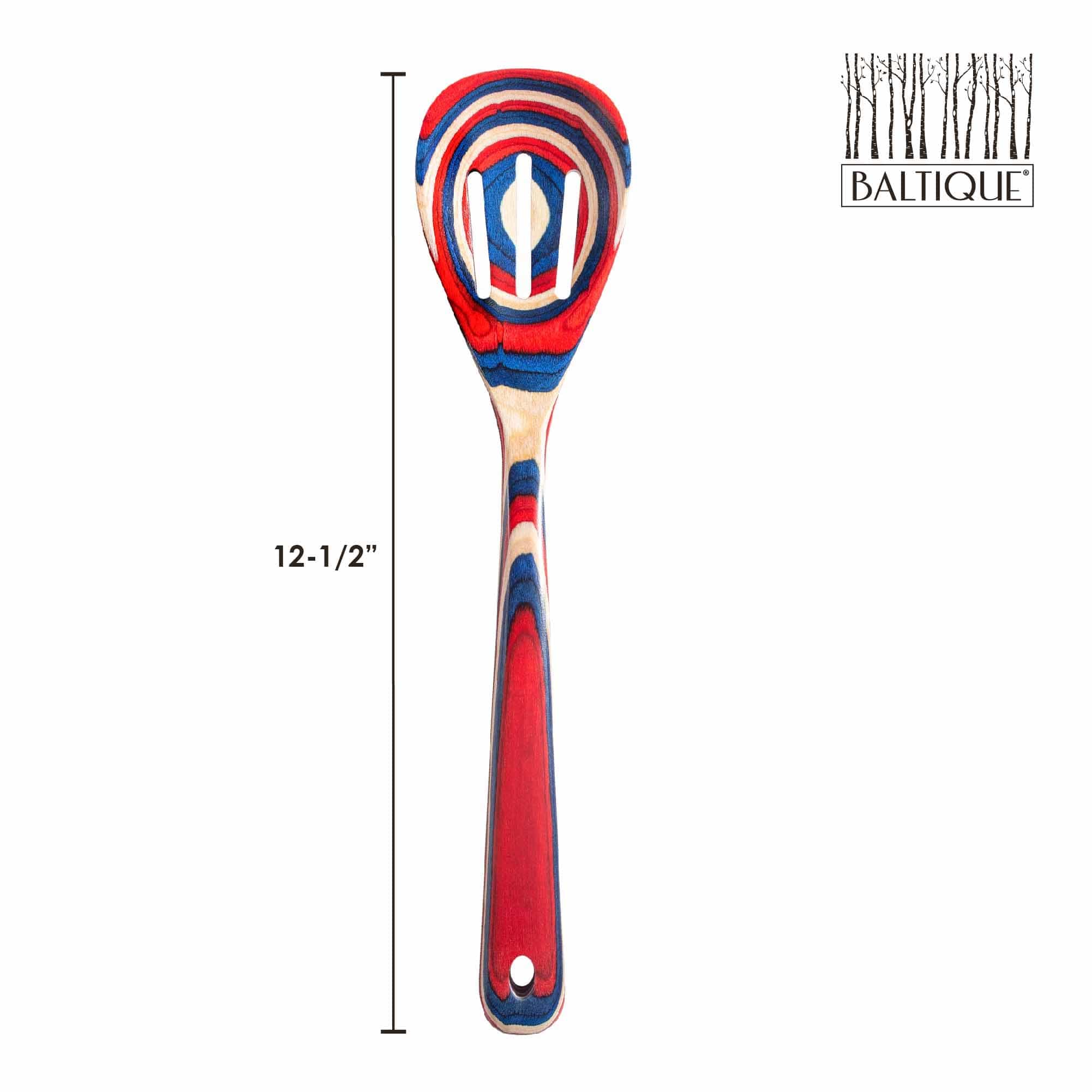 totally-bamboo-baltique-old-glory-collection-slotted-spoon-12-1-2 image 7