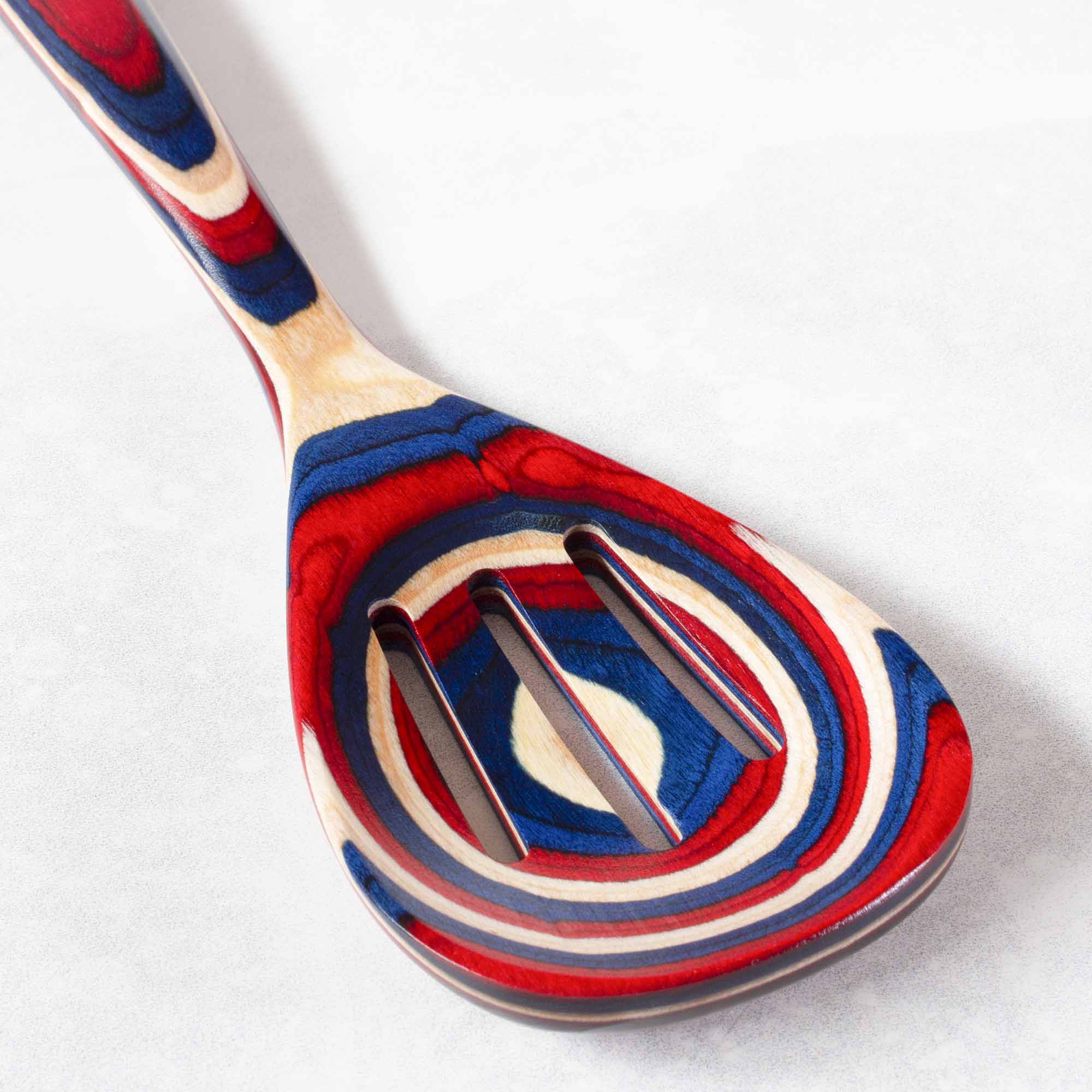 totally-bamboo-baltique-old-glory-collection-slotted-spoon-12-1-2 image 5