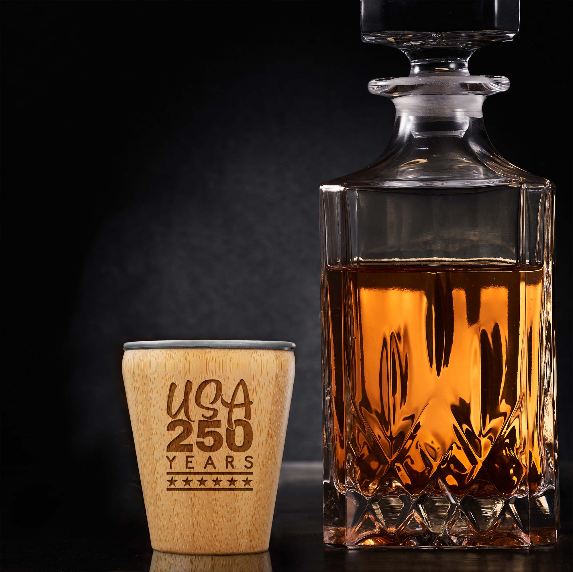 totally-bamboo-usa-250th-anniversary-engraved-bamboo-shot-glass image 2