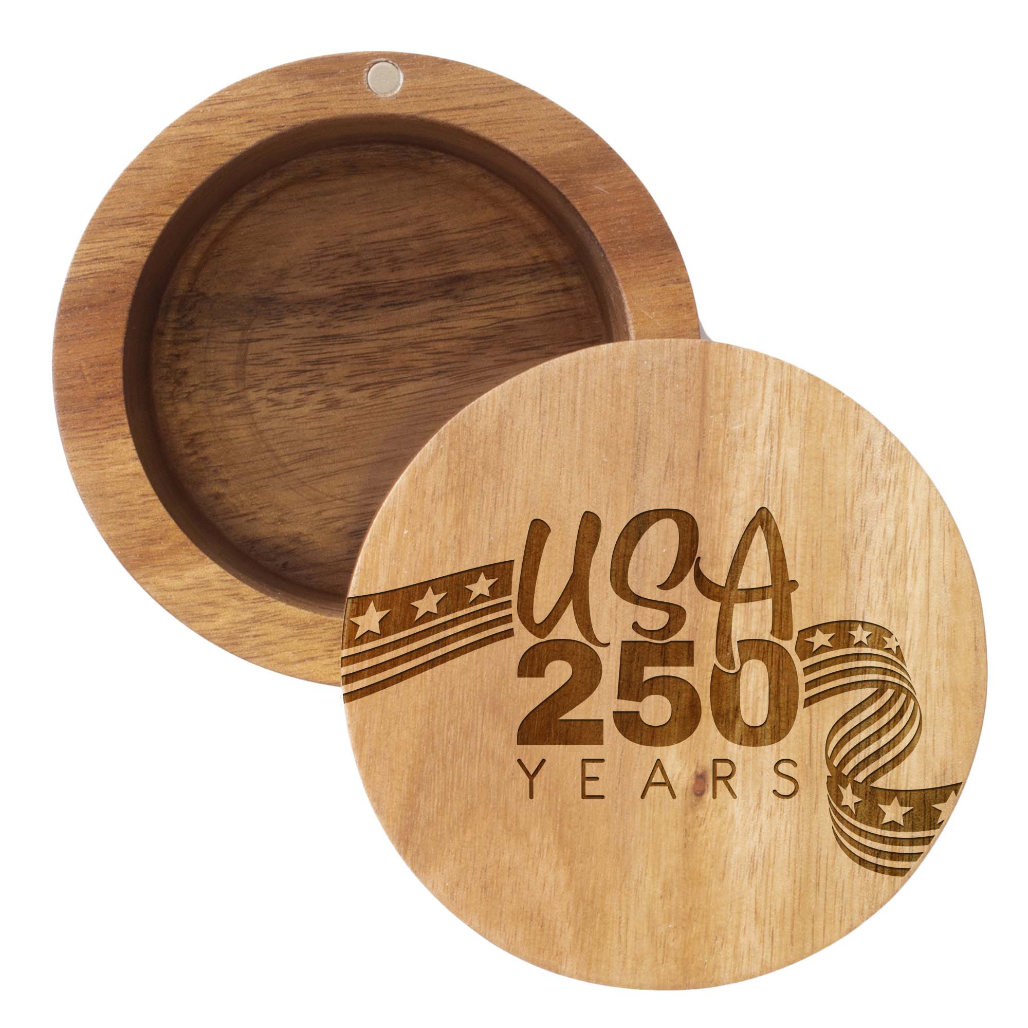 totally-bamboo-rock-branch-usa-250th-anniversary-acacia-salt-cellar image 1