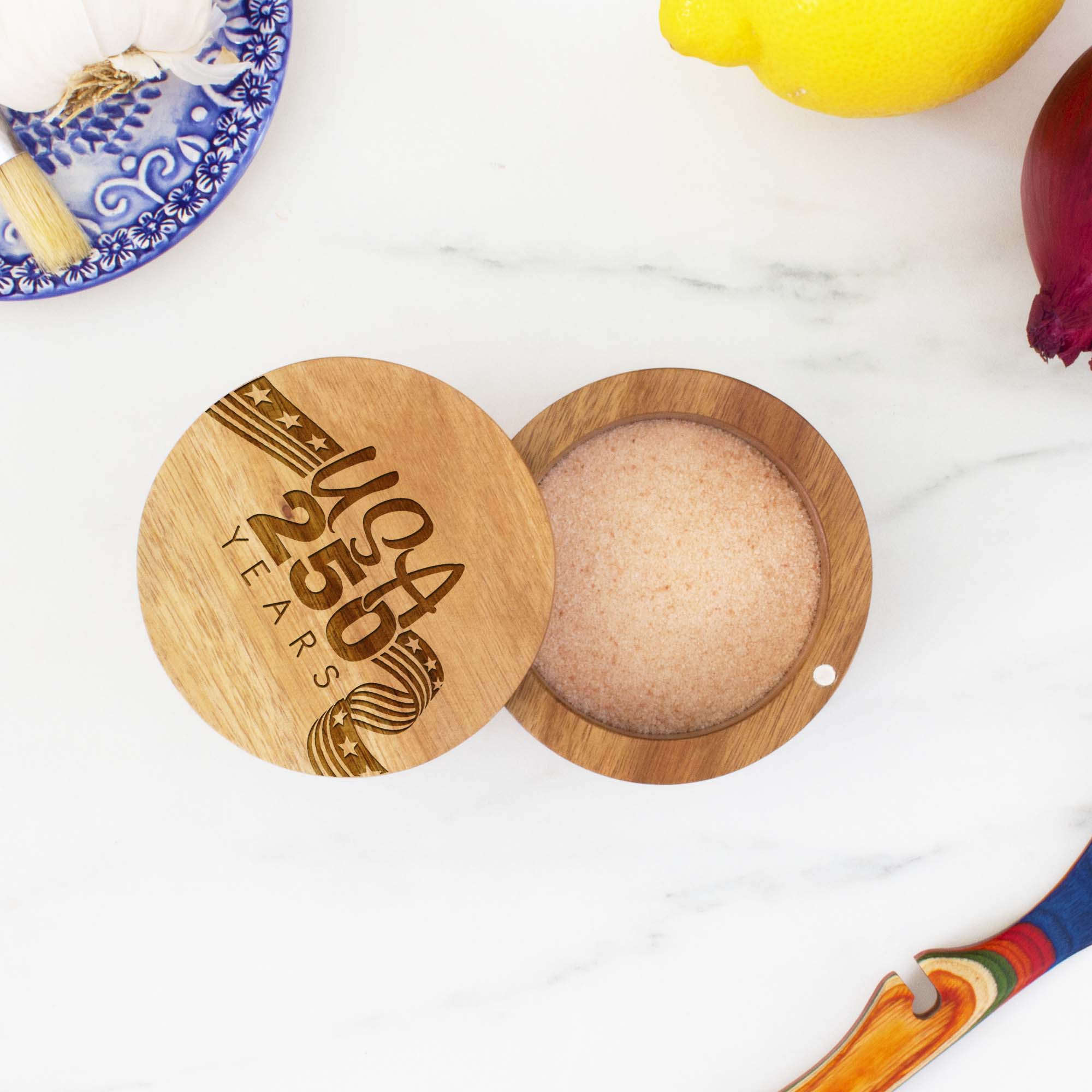 totally-bamboo-rock-branch-usa-250th-anniversary-acacia-salt-cellar image 2