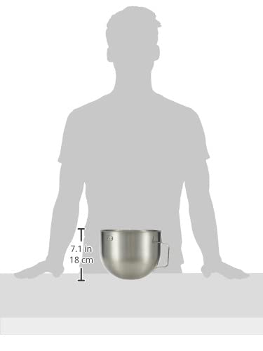 kitchenaid-5-quart-nsf-certified-brushed-stainless-steel-mixing-bowl-kn25nsf image 3