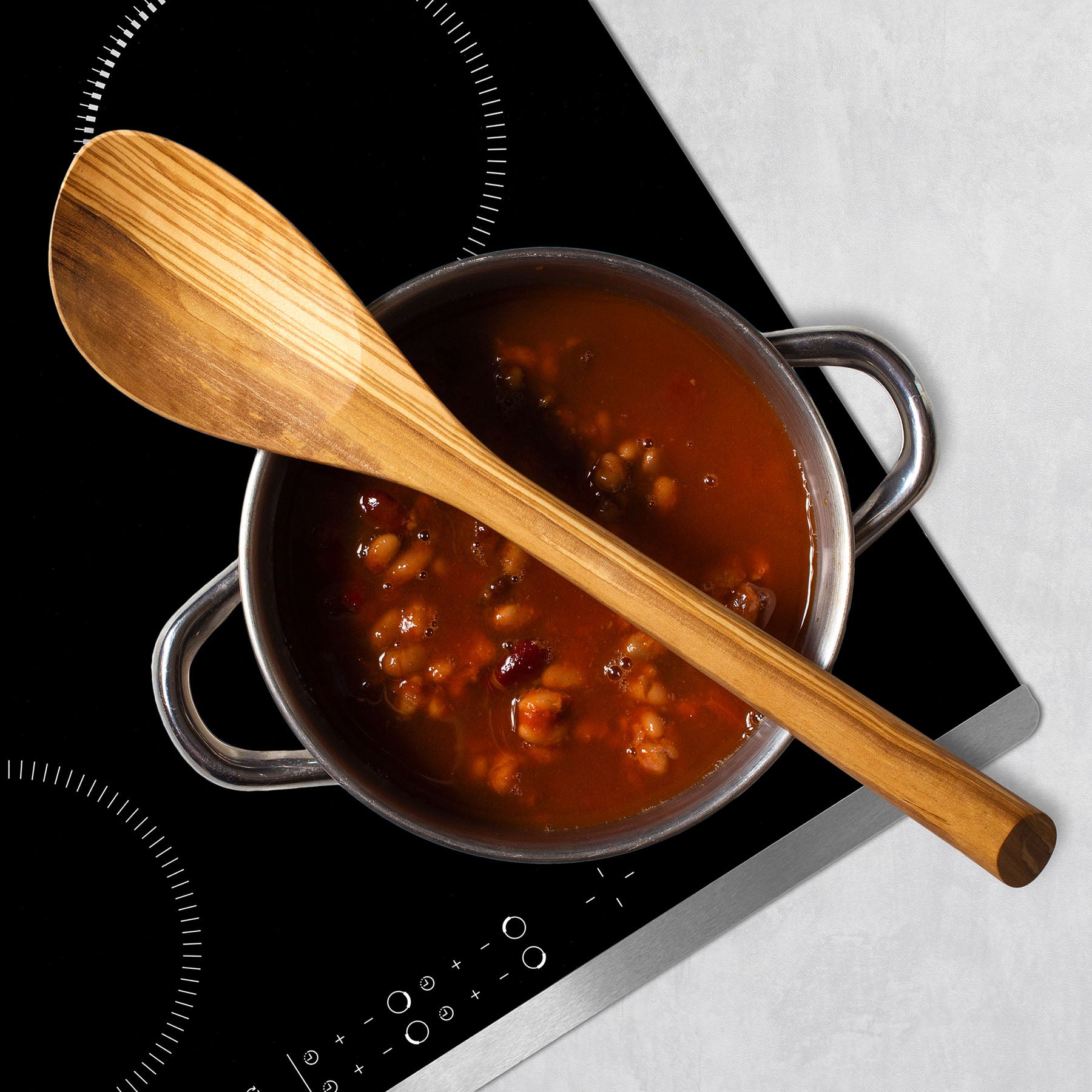 rock-branch-olive-wood-cooking-spoon-durable-handcrafted-stirring-spoon image 2