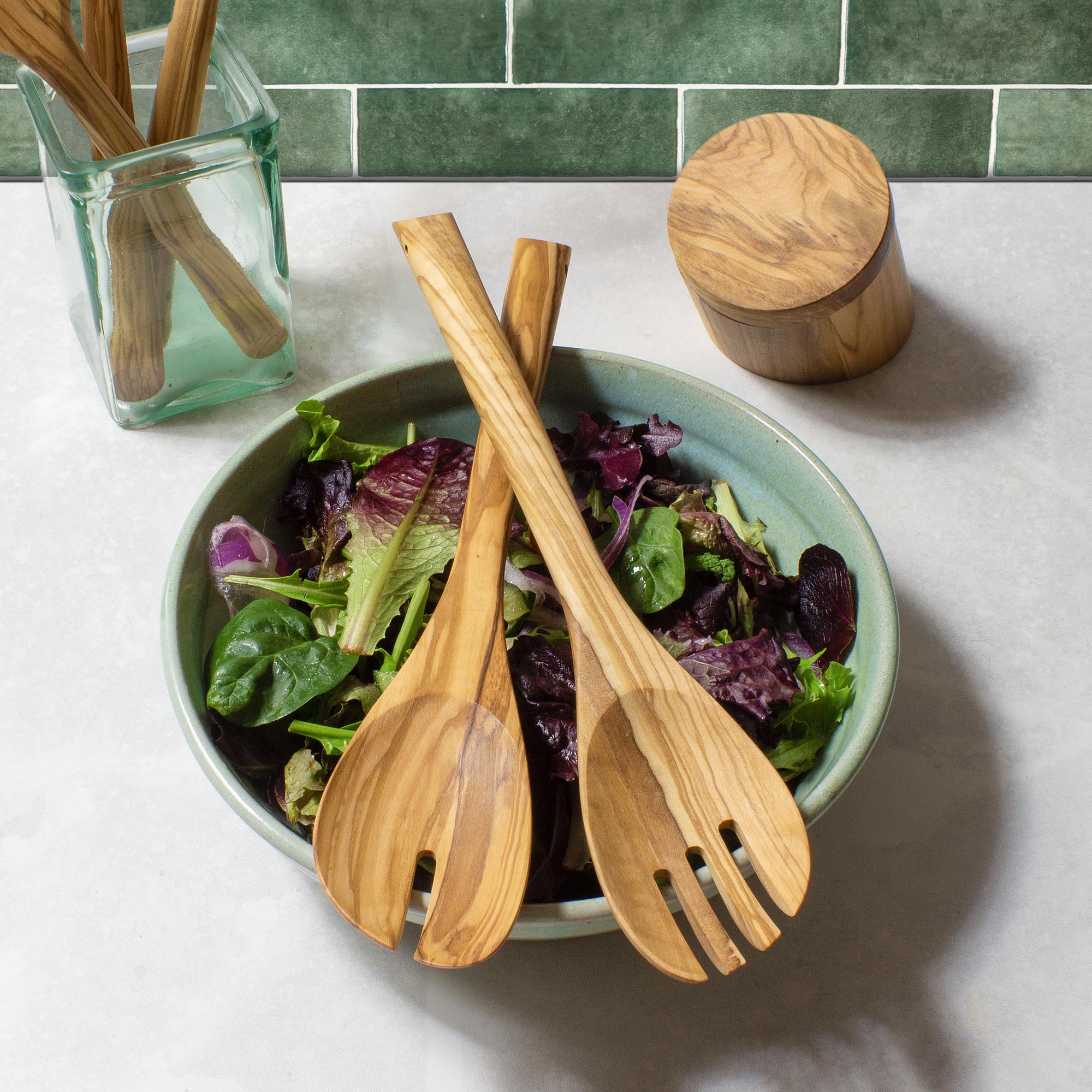rock-branch-olive-wood-salad-serving-set-spoon-fork-by-totally-bamboo image 2