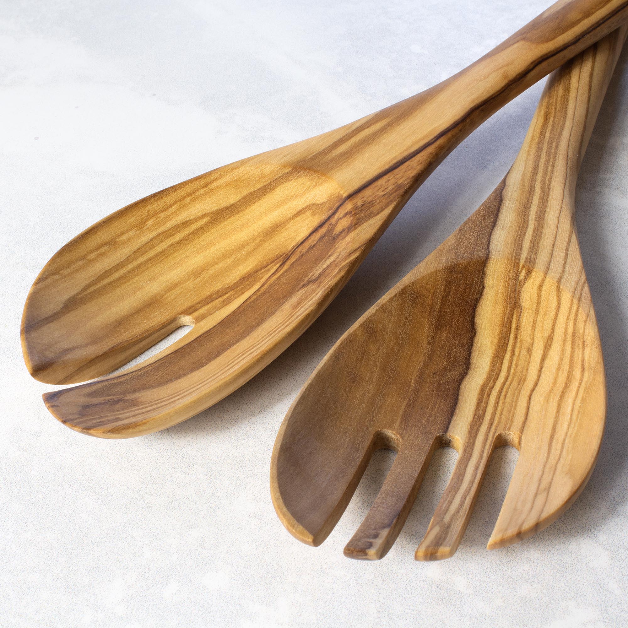 rock-branch-olive-wood-salad-serving-set-spoon-fork-by-totally-bamboo image 5