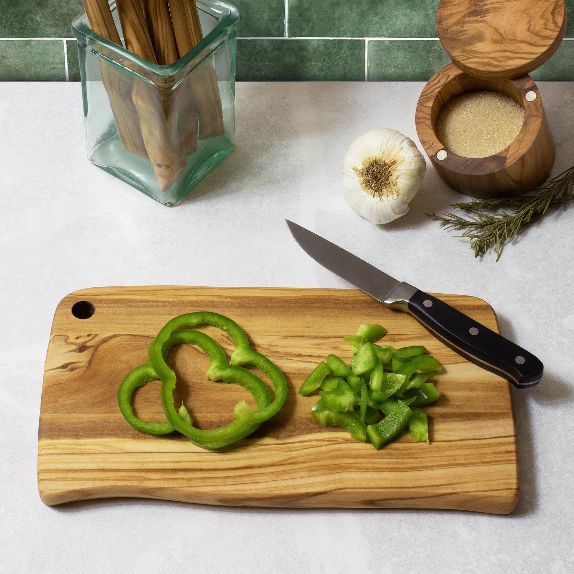 totally-bamboo-rock-branch-olive-wood-cutting-serving-board image 3
