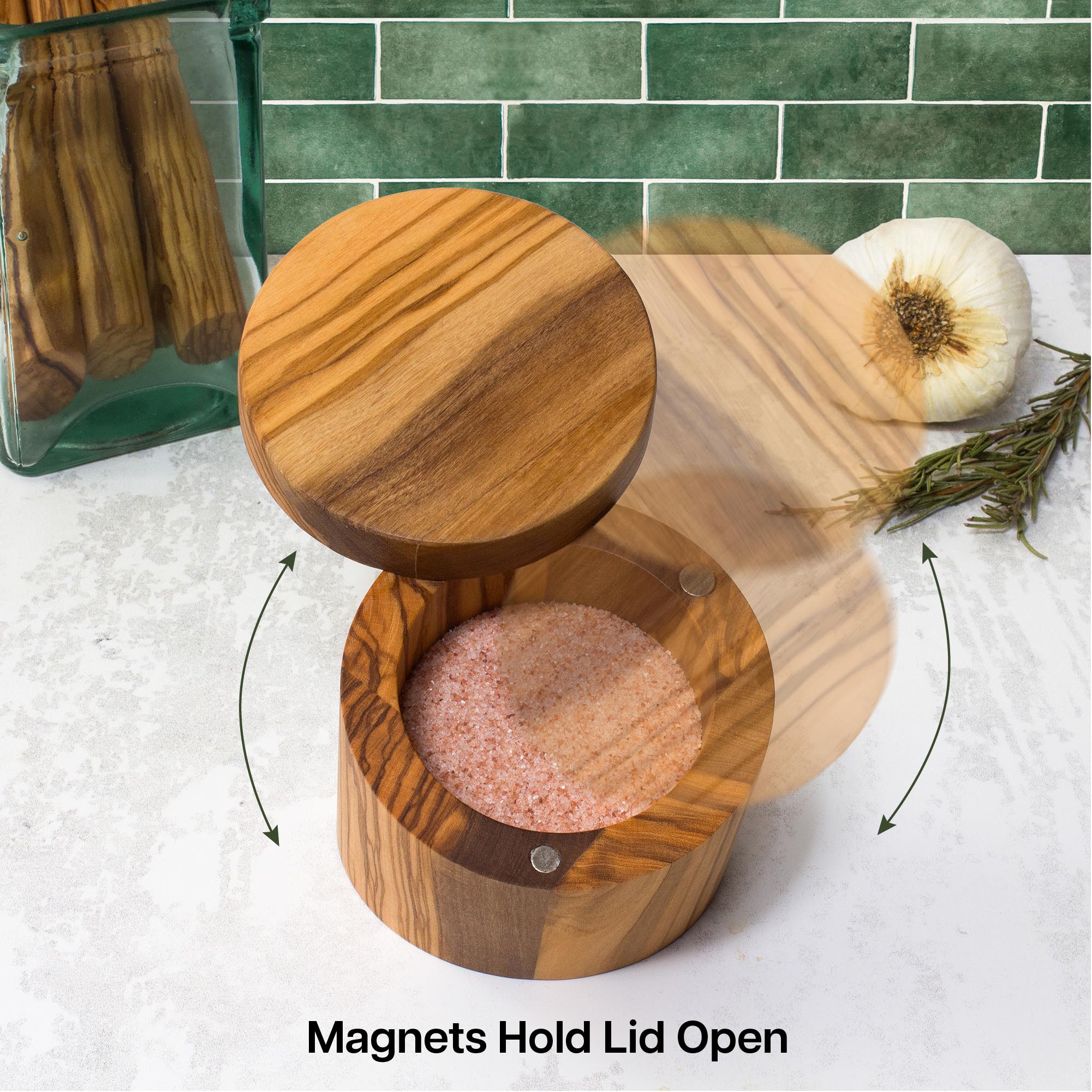 totally-bamboo-rock-branch-olive-wood-angled-salt-cellar image 6