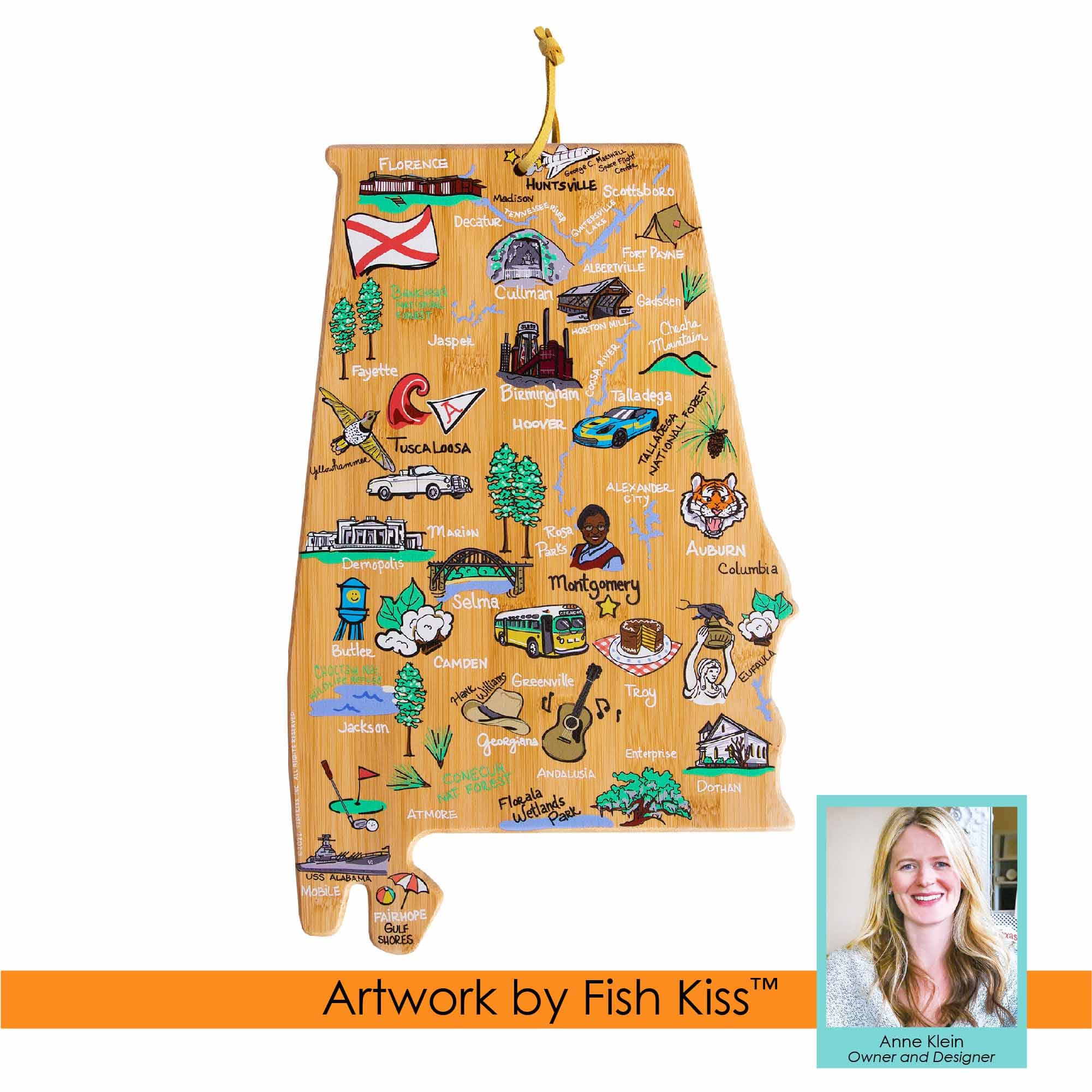 totally-bamboo-alabama-cutting-board-with-artwork-by-fish-kiss image 7