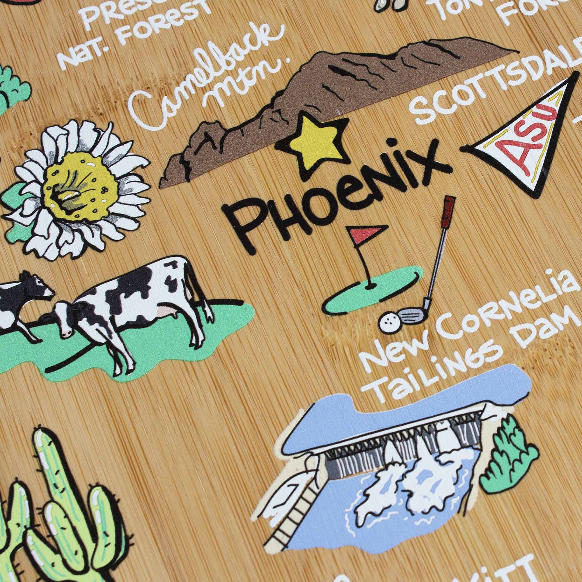totally-bamboo-arizona-state-shaped-cutting-board-with-fish-kiss-artwork image 6