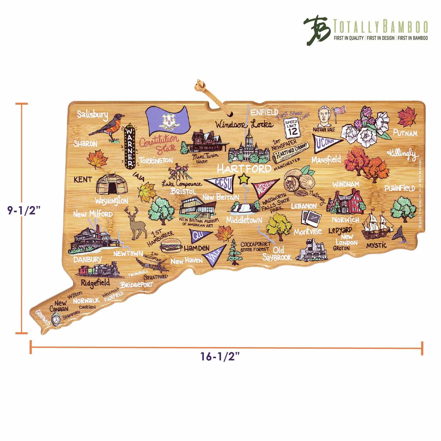 totally-bamboo-connecticut-cutting-board-with-artwork-by-fish-kiss image 7