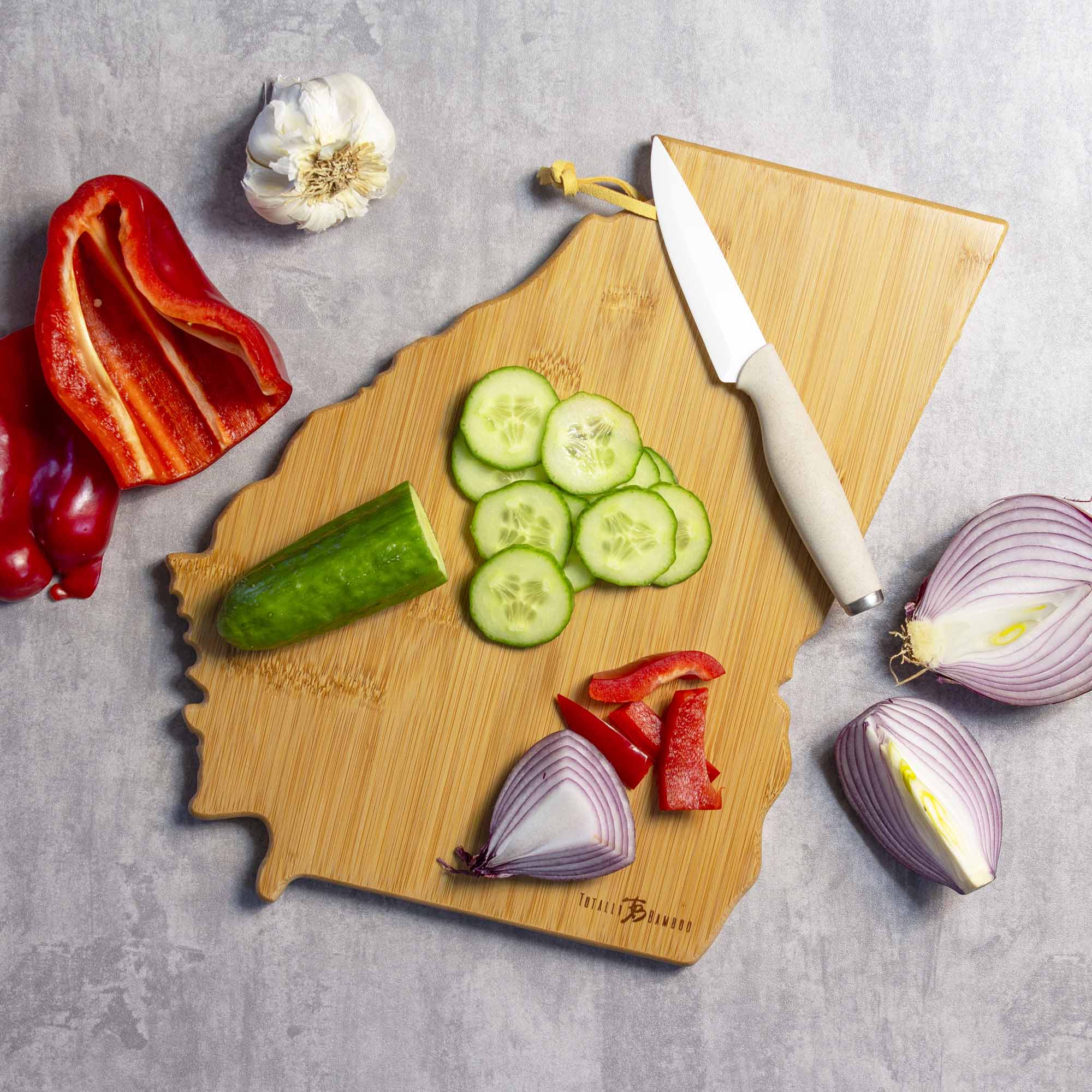 totally-bamboo-georgia-cutting-board-with-artwork-by-fish-kiss image 4