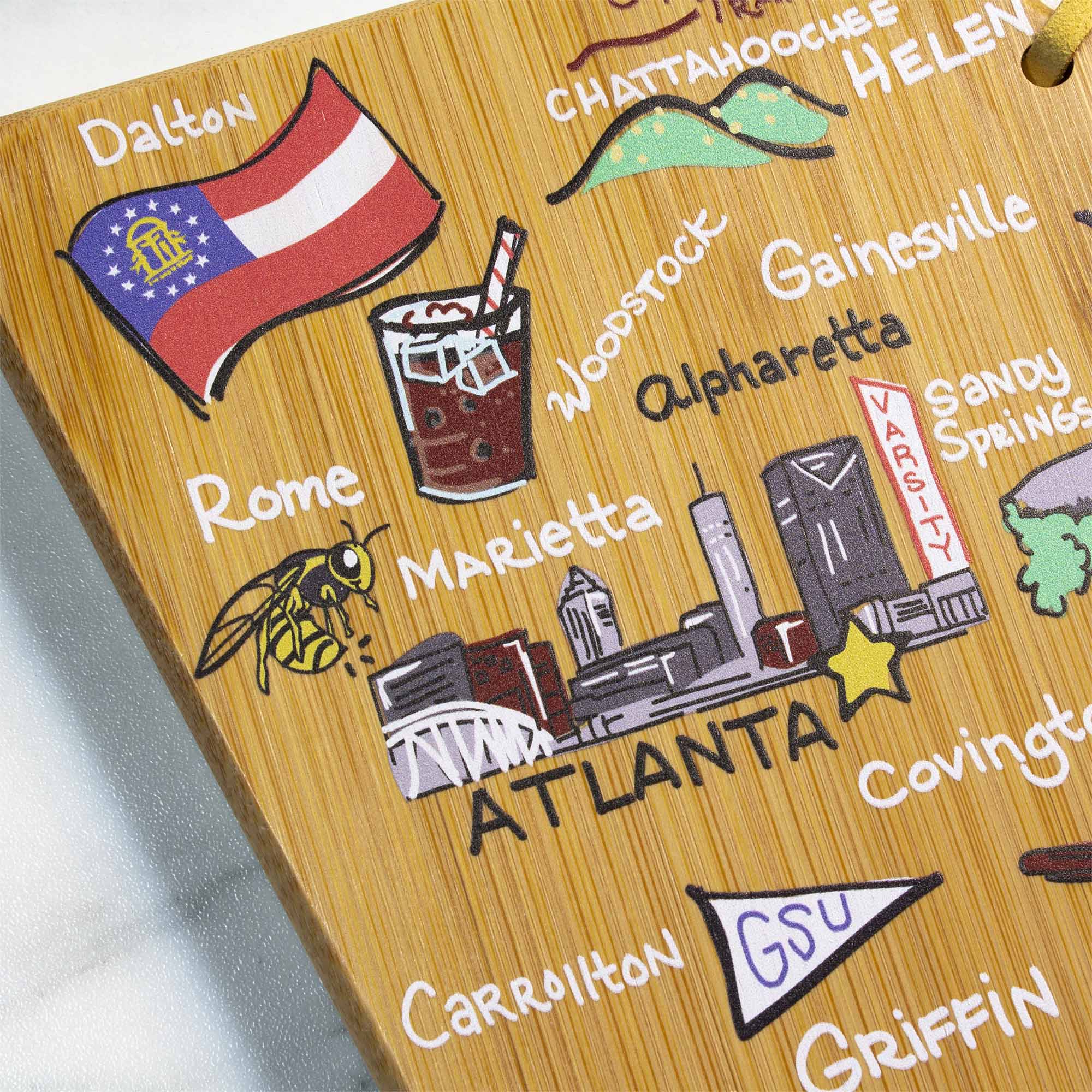 totally-bamboo-georgia-cutting-board-with-artwork-by-fish-kiss image 5