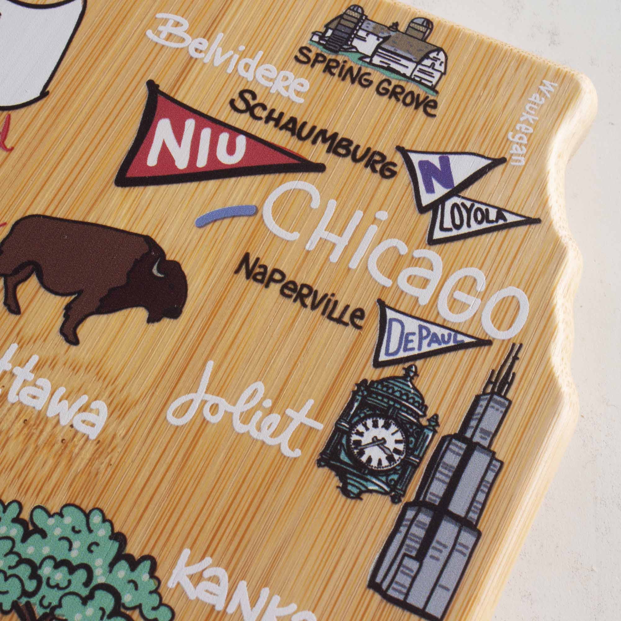 totally-bamboo-illinois-cutting-board-with-artwork-by-fish-kiss image 6