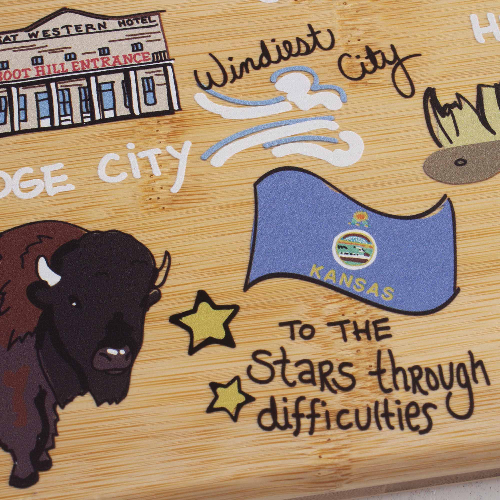 totally-bamboo-kansas-cutting-board-with-artwork-by-fish-kiss image 5