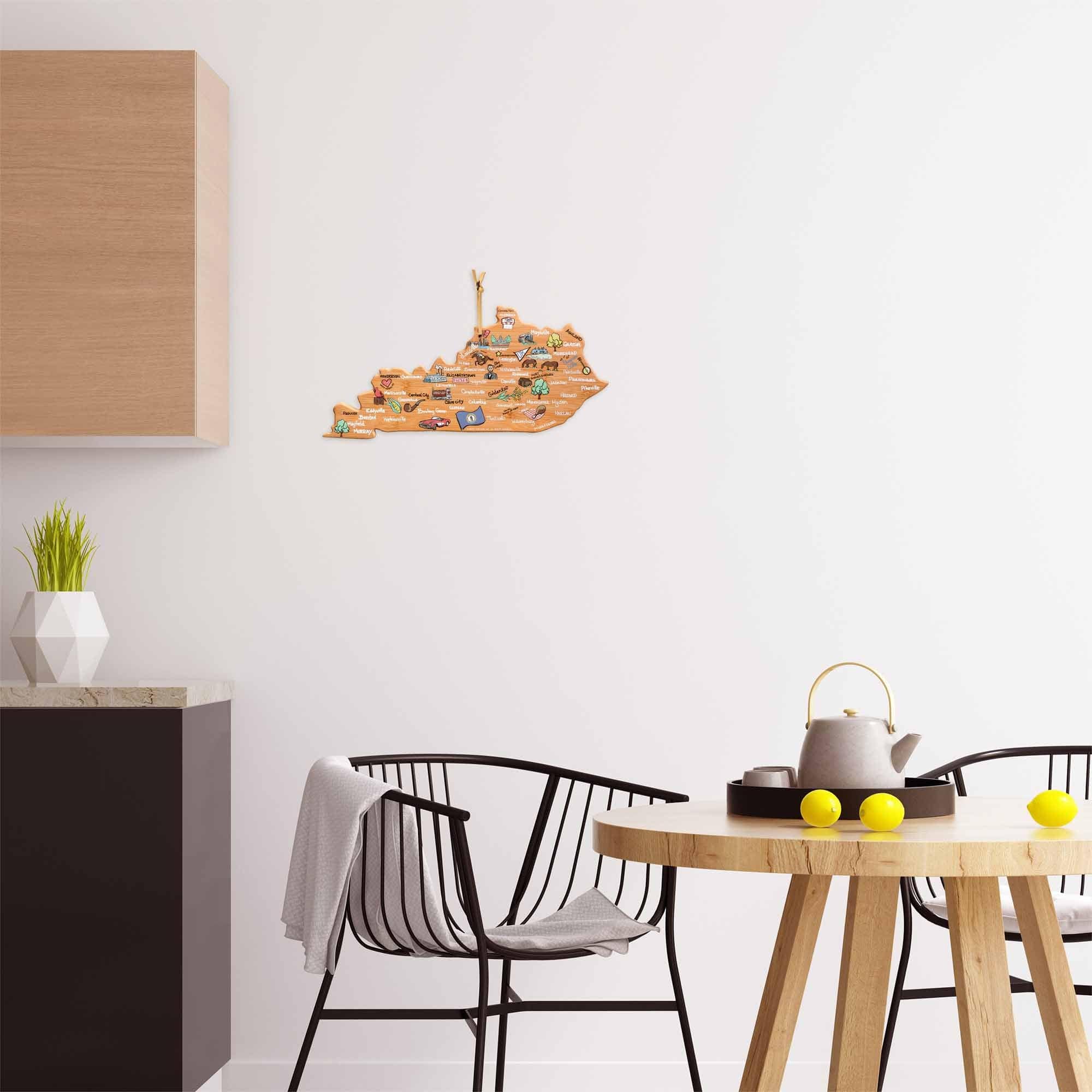 totally-bamboo-kentucky-state-shaped-cutting-board-with-fish-kiss-artwork-by-ann image 3