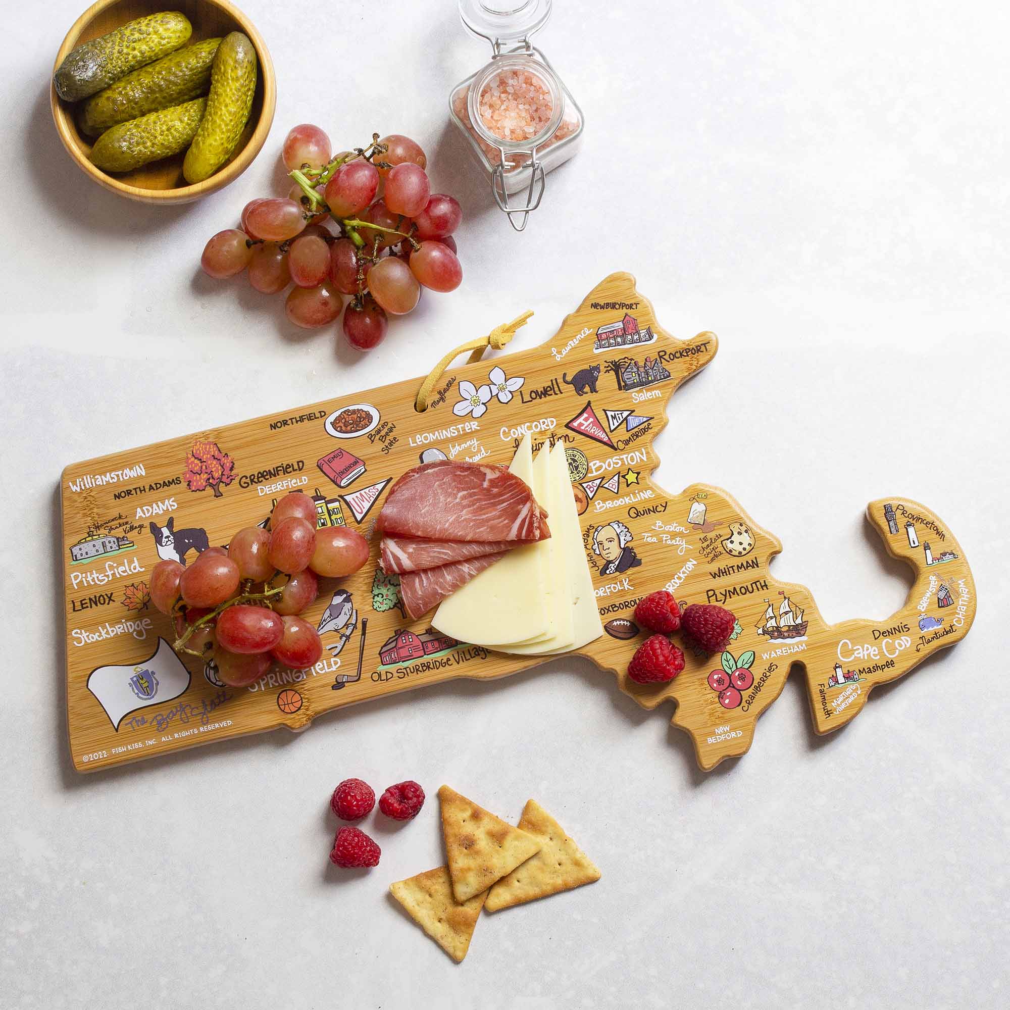 totally-bamboo-massachusetts-cutting-board-with-artwork-by-fish-kiss image 2