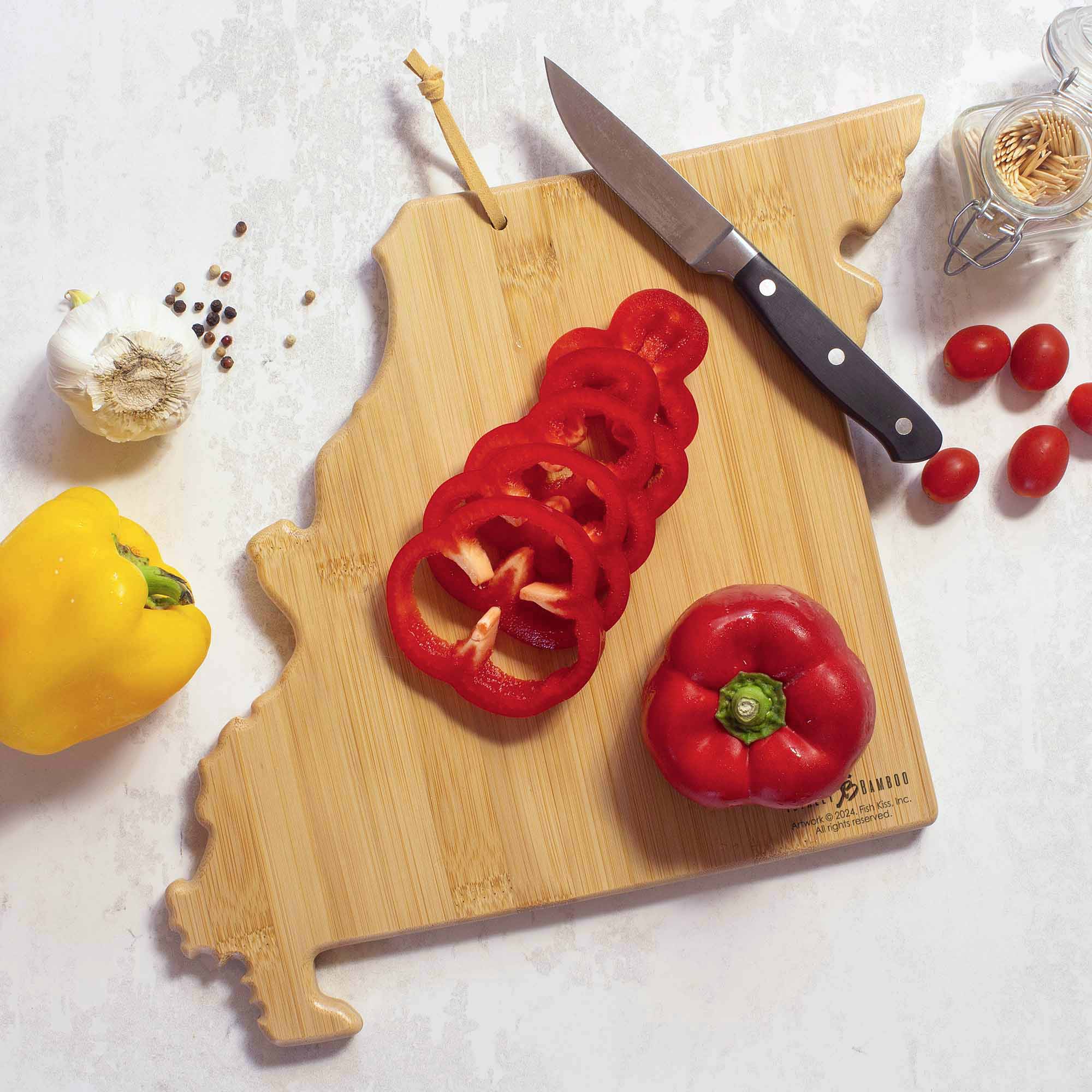 totally-bamboo-missouri-cutting-board-with-artwork-by-fish-kiss image 3