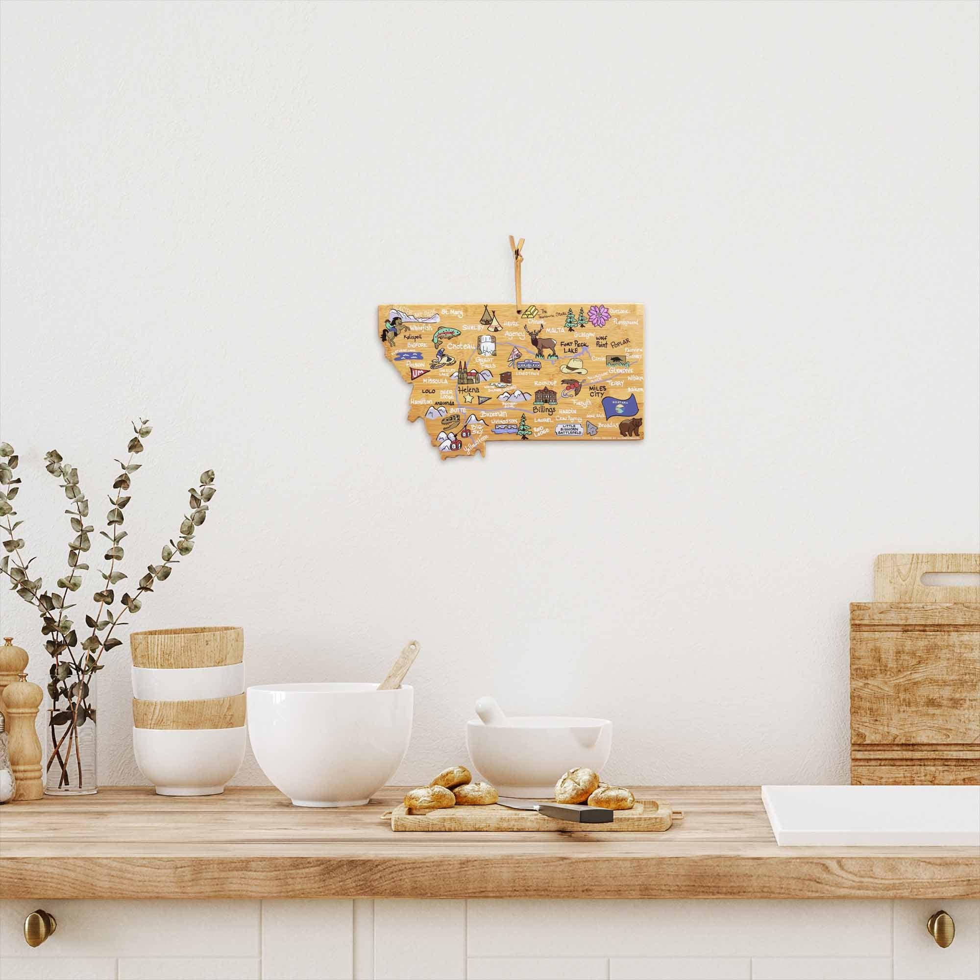 totally-bamboo-montana-state-shaped-cutting-board-with-fish-kiss-artwork-by-anne image 3