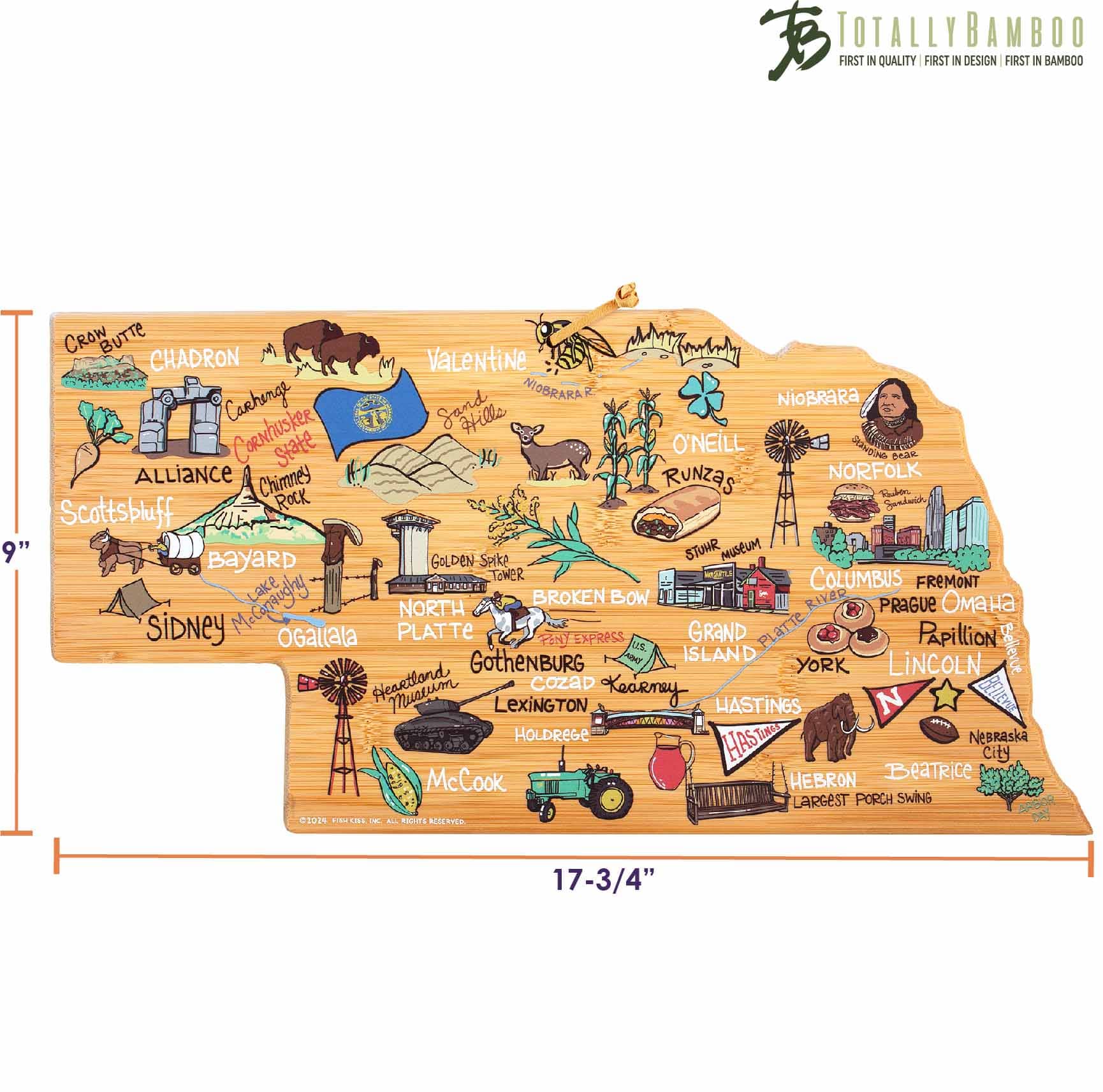 totally-bamboo-nebraska-cutting-board-with-artwork-by-fish-kiss image 7