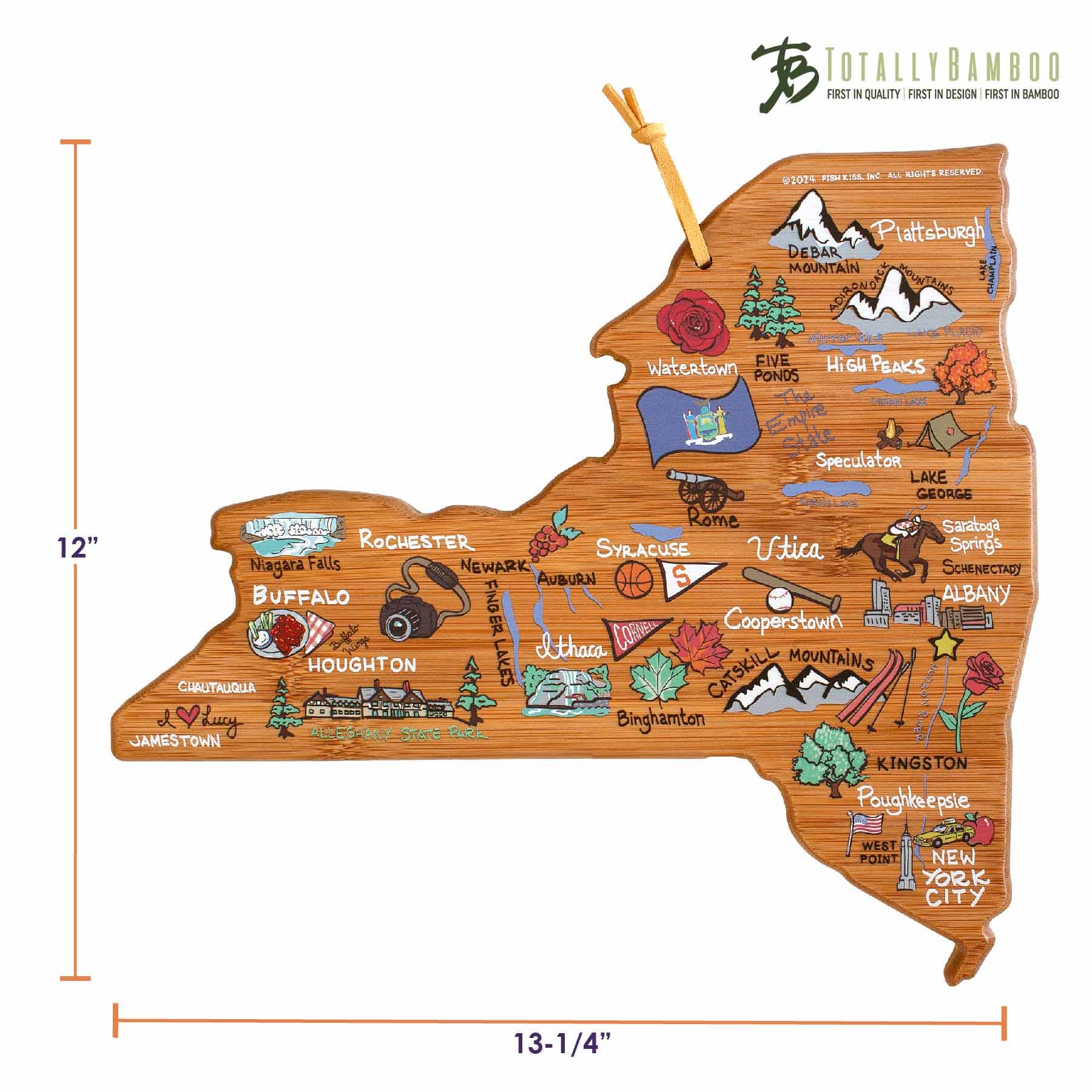 totally-bamboo-new-york-cutting-board-with-fish-kiss-artwork-state-shaped-bamboo image 6