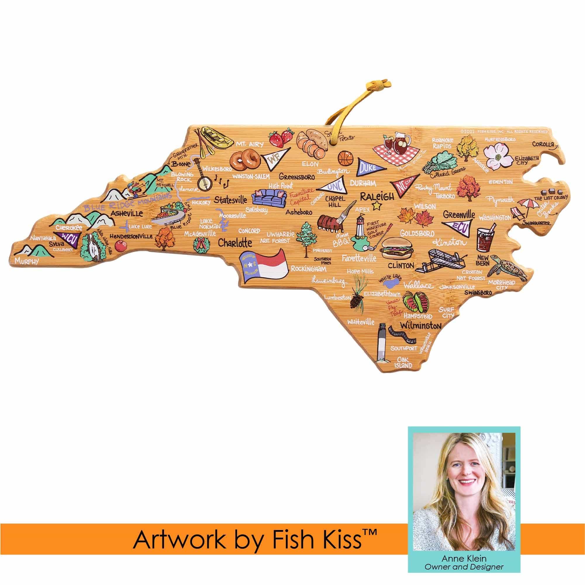 totally-bamboo-north-carolina-cutting-board-with-artwork-by-fish-kiss image 7