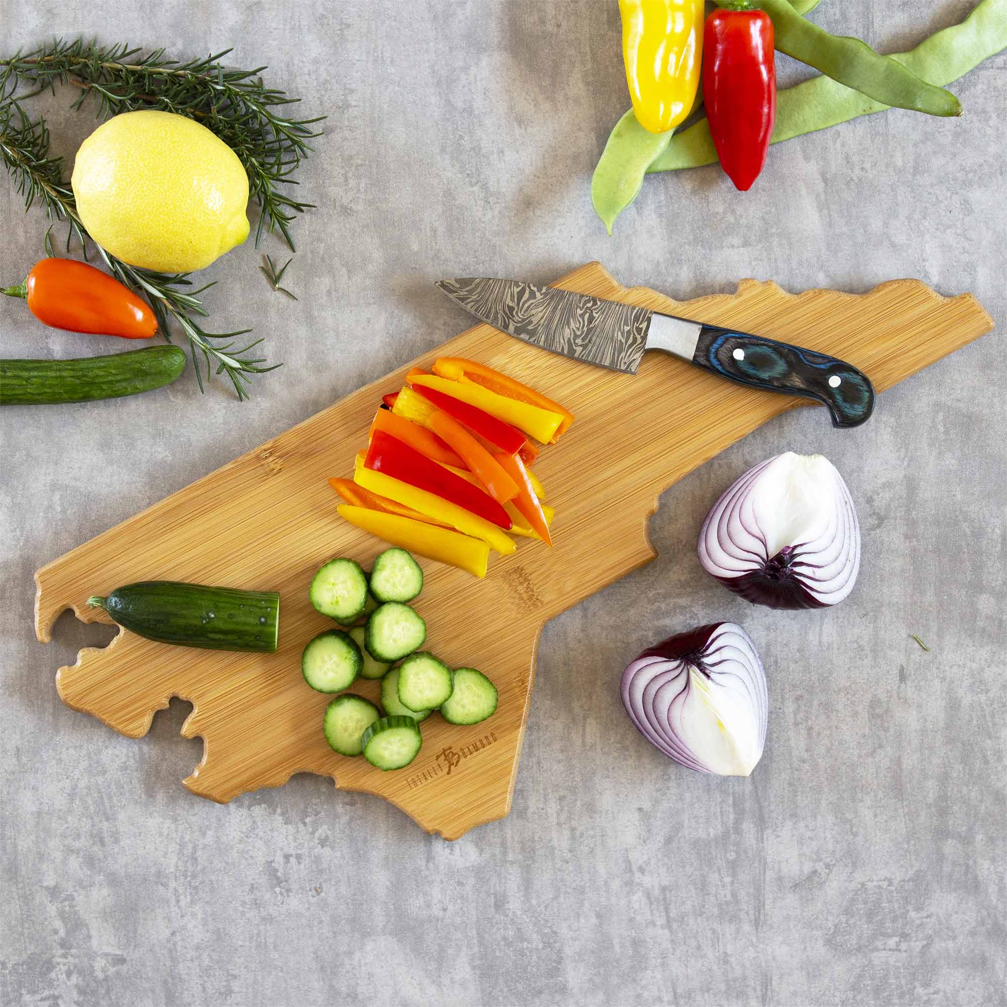totally-bamboo-north-carolina-cutting-board-with-artwork-by-fish-kiss image 4