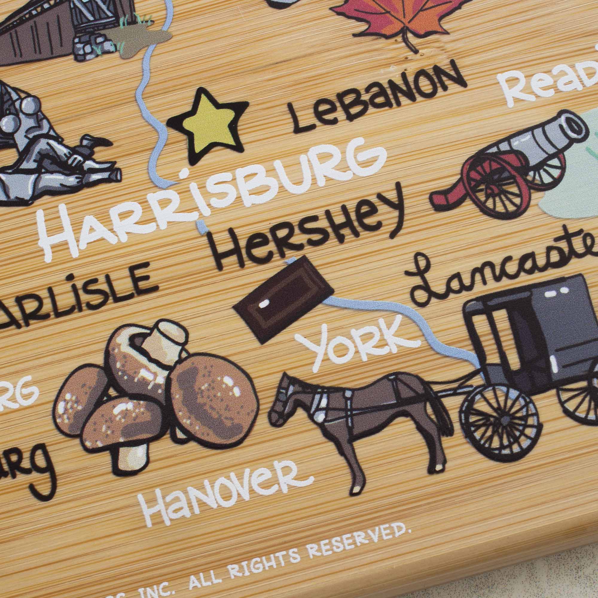 totally-bamboo-pennsylvania-cutting-board-with-artwork-by-fish-kiss image 5