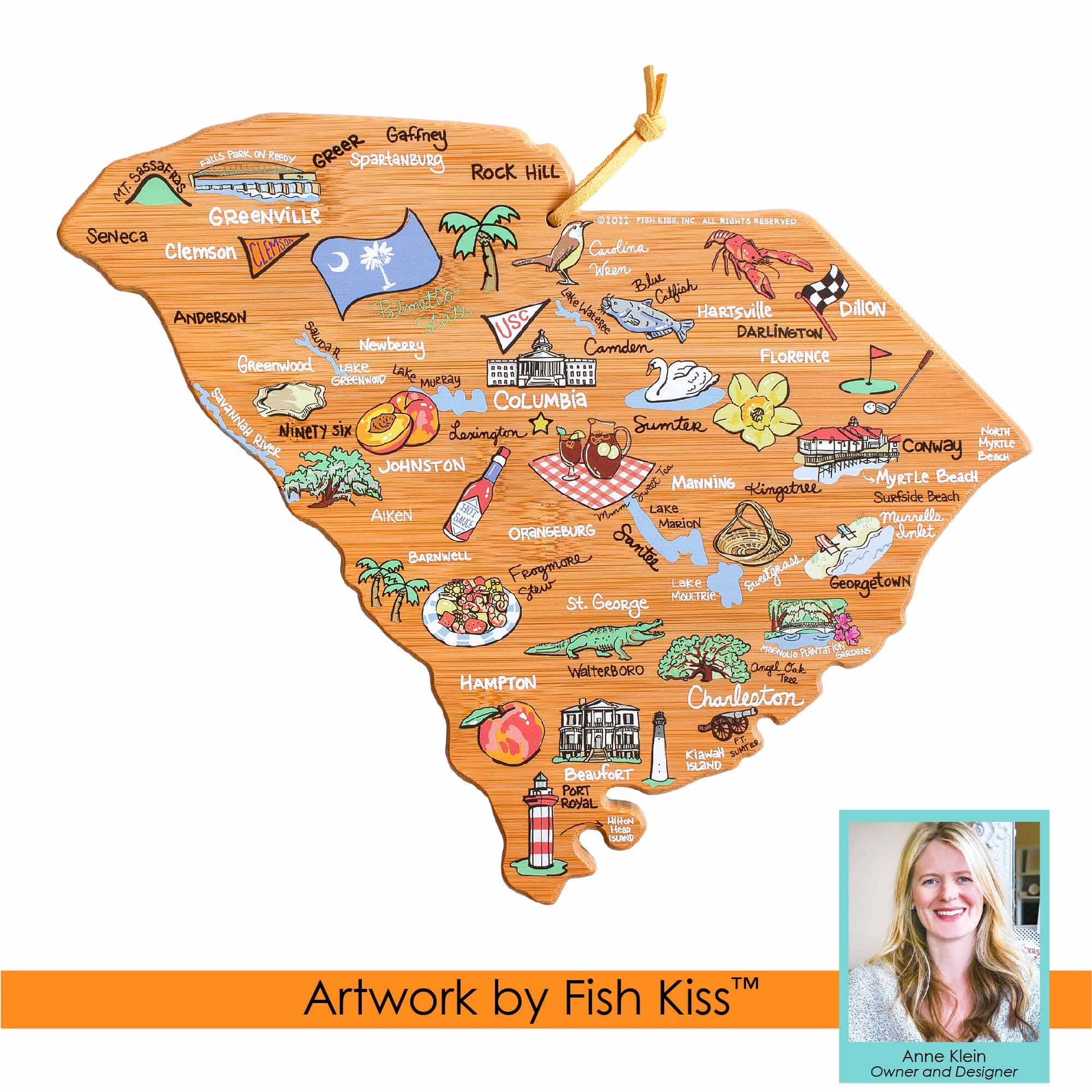 totally-bamboo-south-carolina-cutting-board-with-artwork-by-fish-kiss image 7