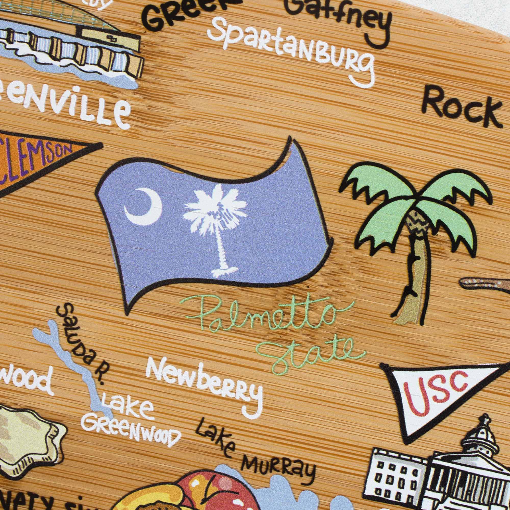 totally-bamboo-south-carolina-cutting-board-with-artwork-by-fish-kiss image 5
