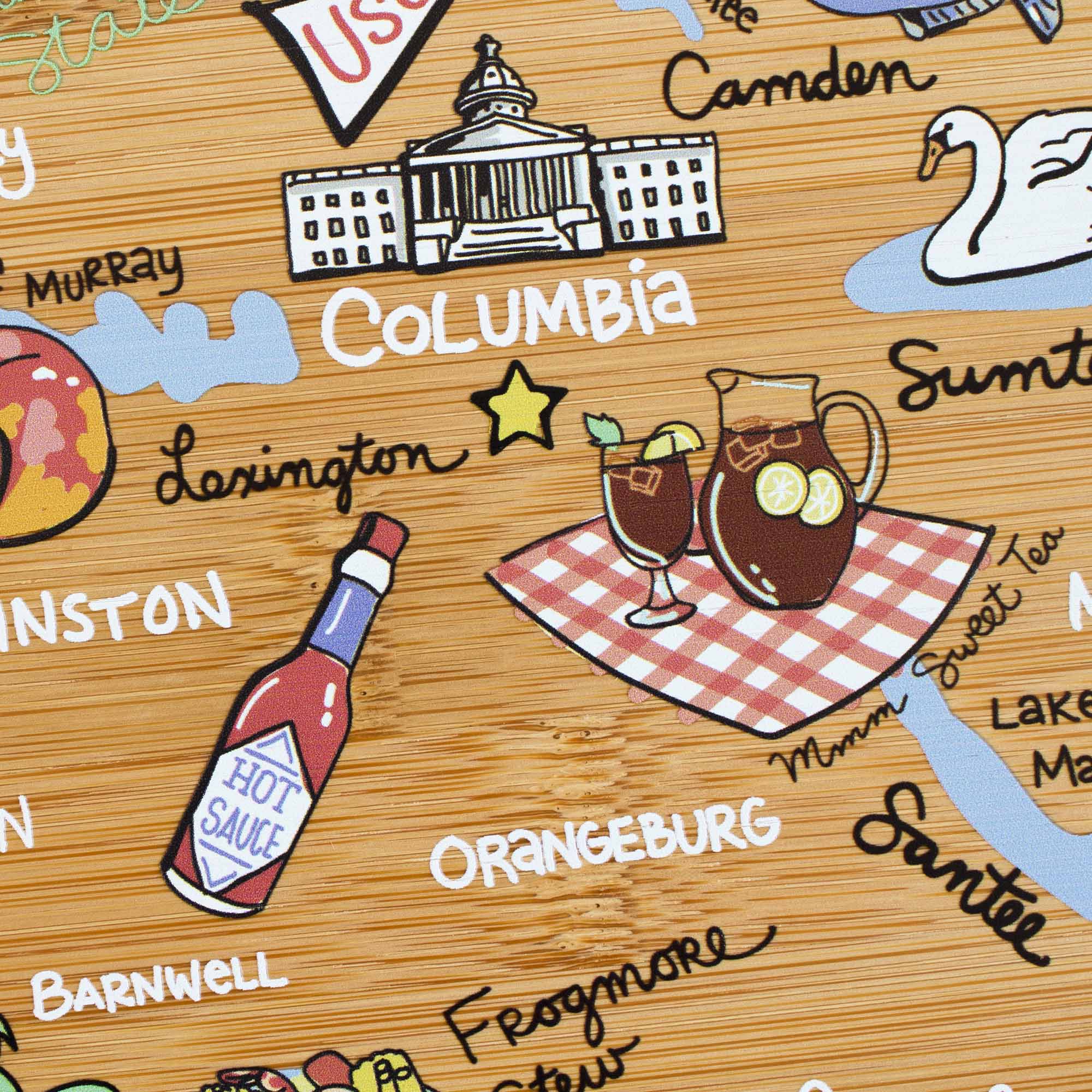 totally-bamboo-south-carolina-cutting-board-with-artwork-by-fish-kiss image 6