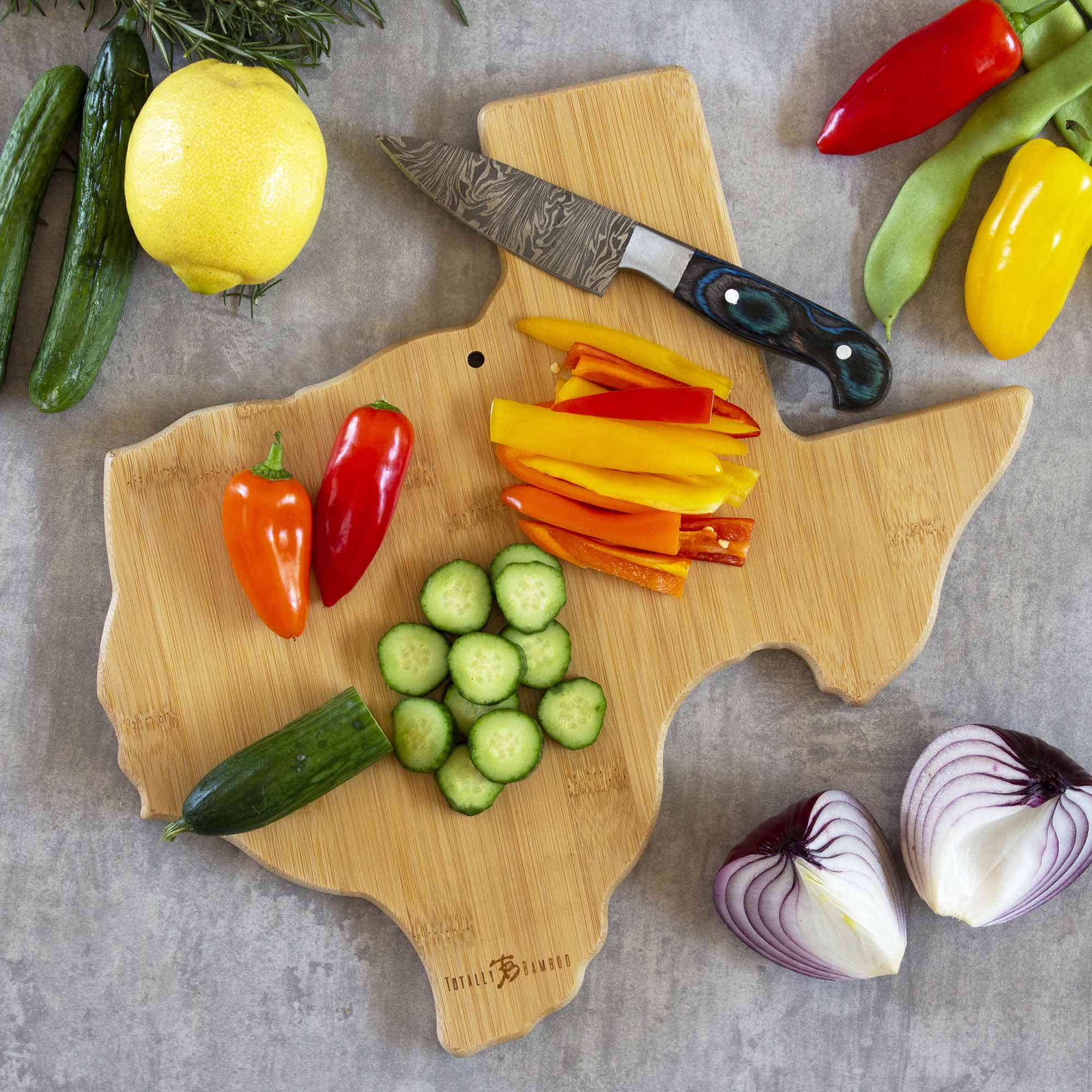 totally-bamboo-texas-cutting-board-with-artwork-by-fish-kiss image 4