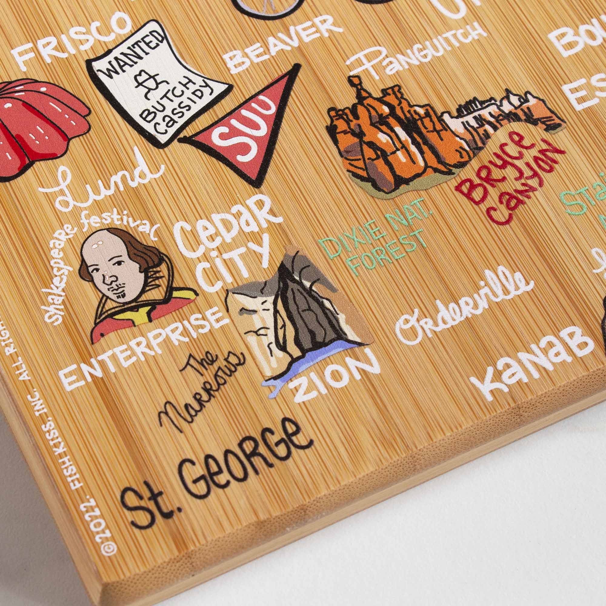 totally-bamboo-utah-cutting-board-with-artwork-by-fish-kiss image 6