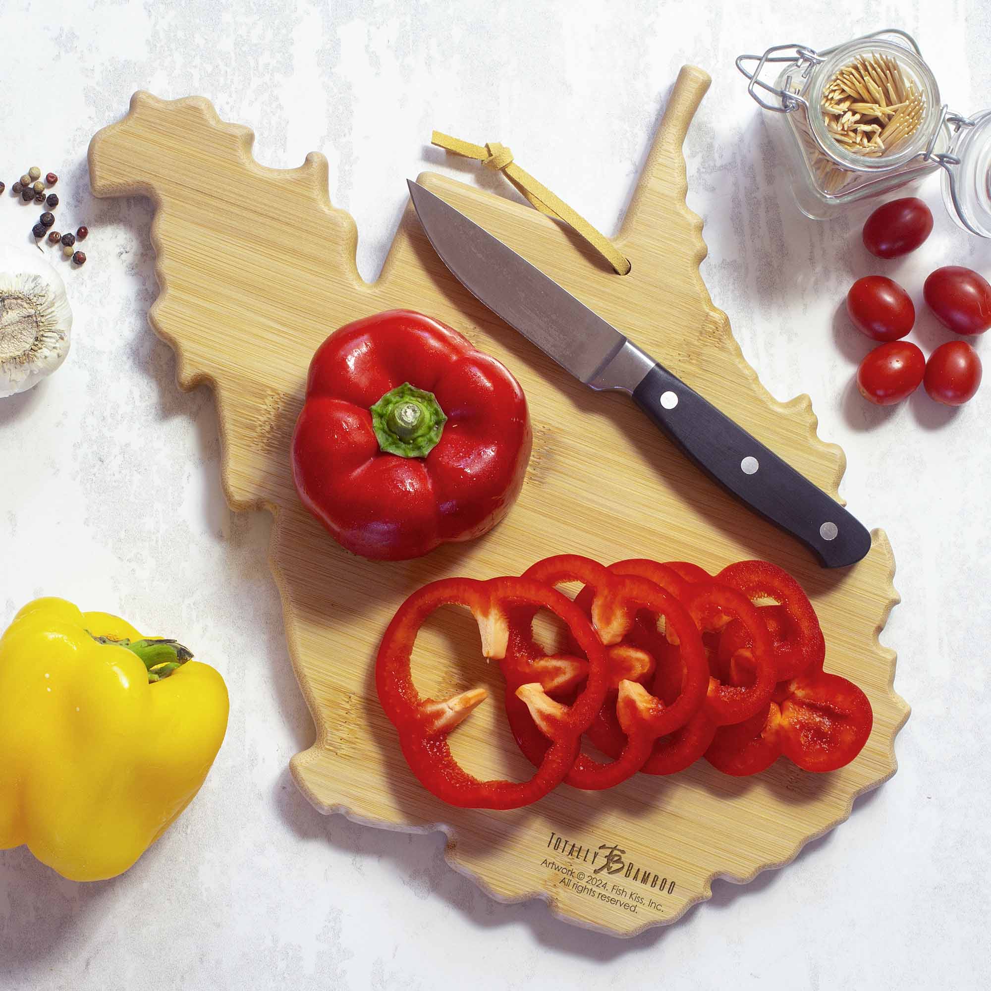 totally-bamboo-west-virginia-cutting-board-with-artwork-by-fish-kiss image 3