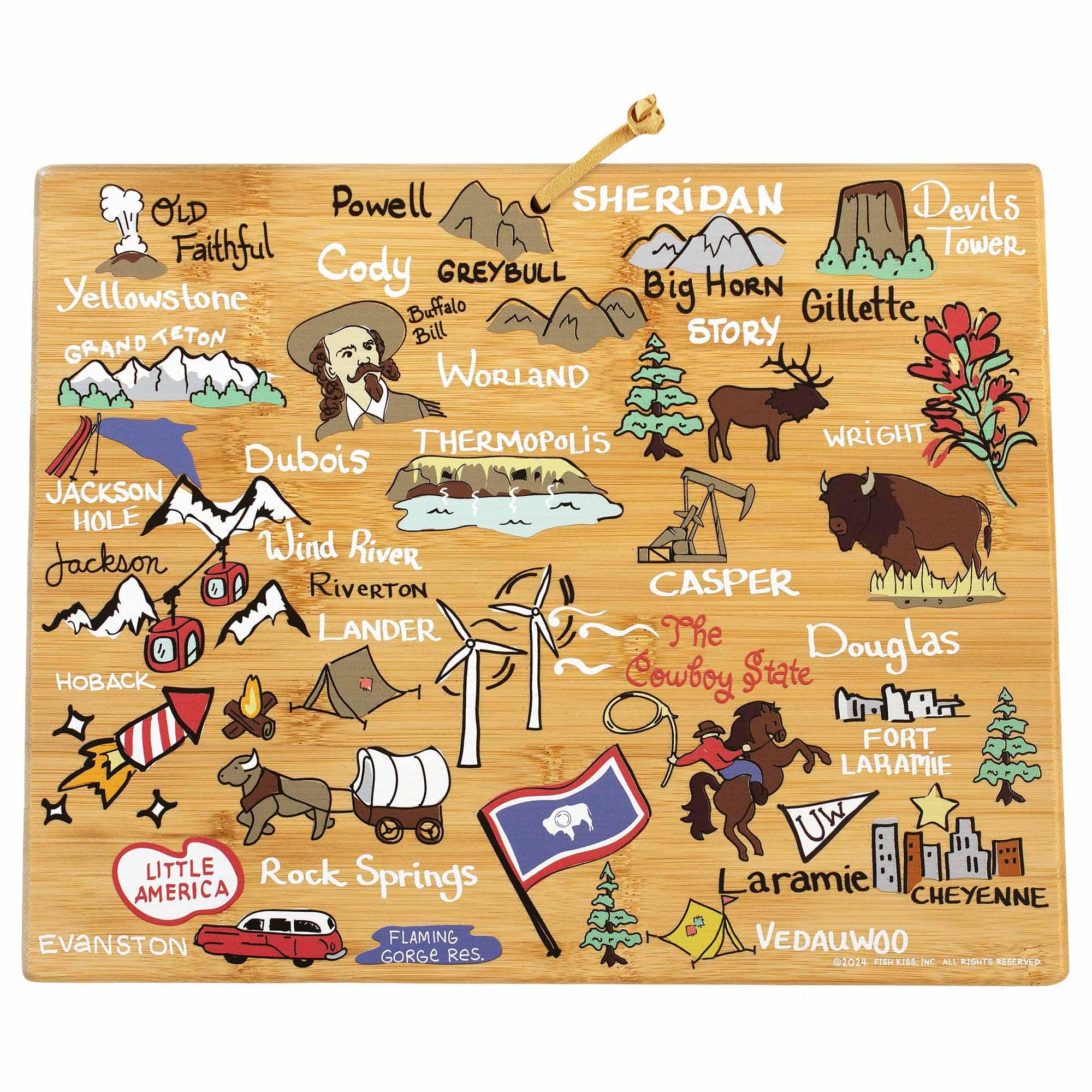 totally-bamboo-wyoming-cutting-board-with-artwork-by-fish-kiss image 1