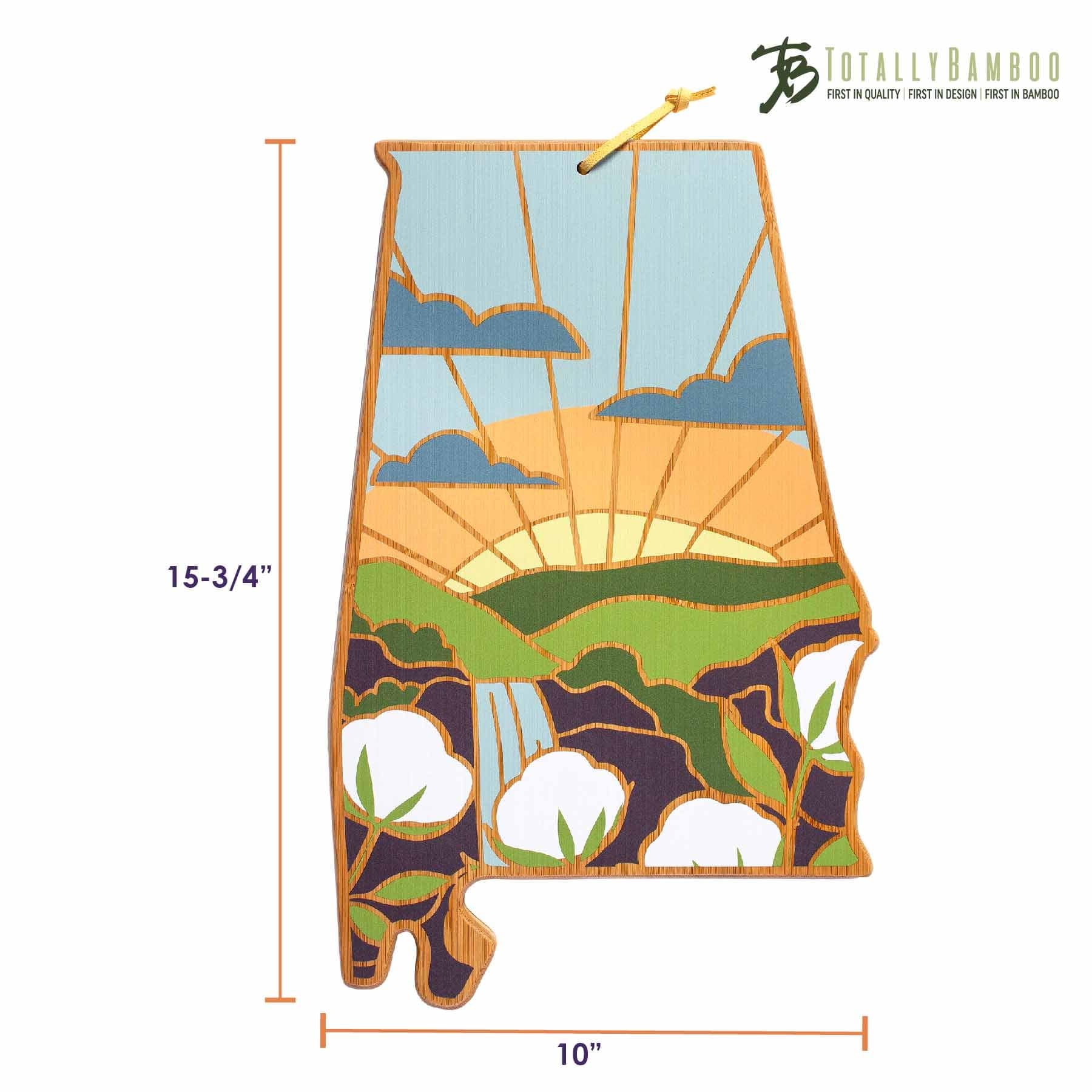 totally-bamboo-alabama-cutting-board-with-artwork-by-summer-stokes-state-shaped- image 7