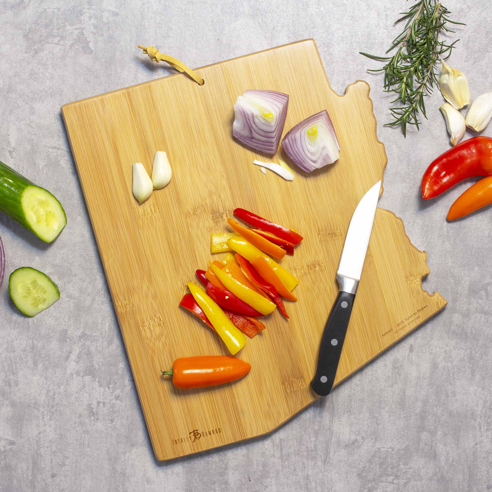 totally-bamboo-arizona-state-shaped-cutting-board-with-summer-stokes-artwork image 4