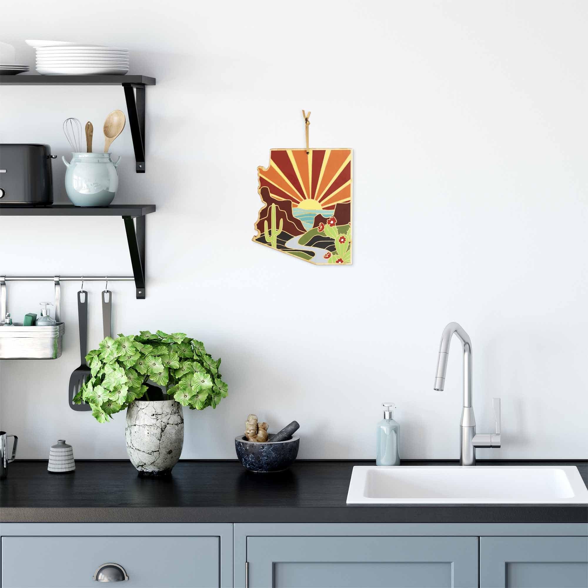 totally-bamboo-arizona-state-shaped-cutting-board-with-summer-stokes-artwork image 5
