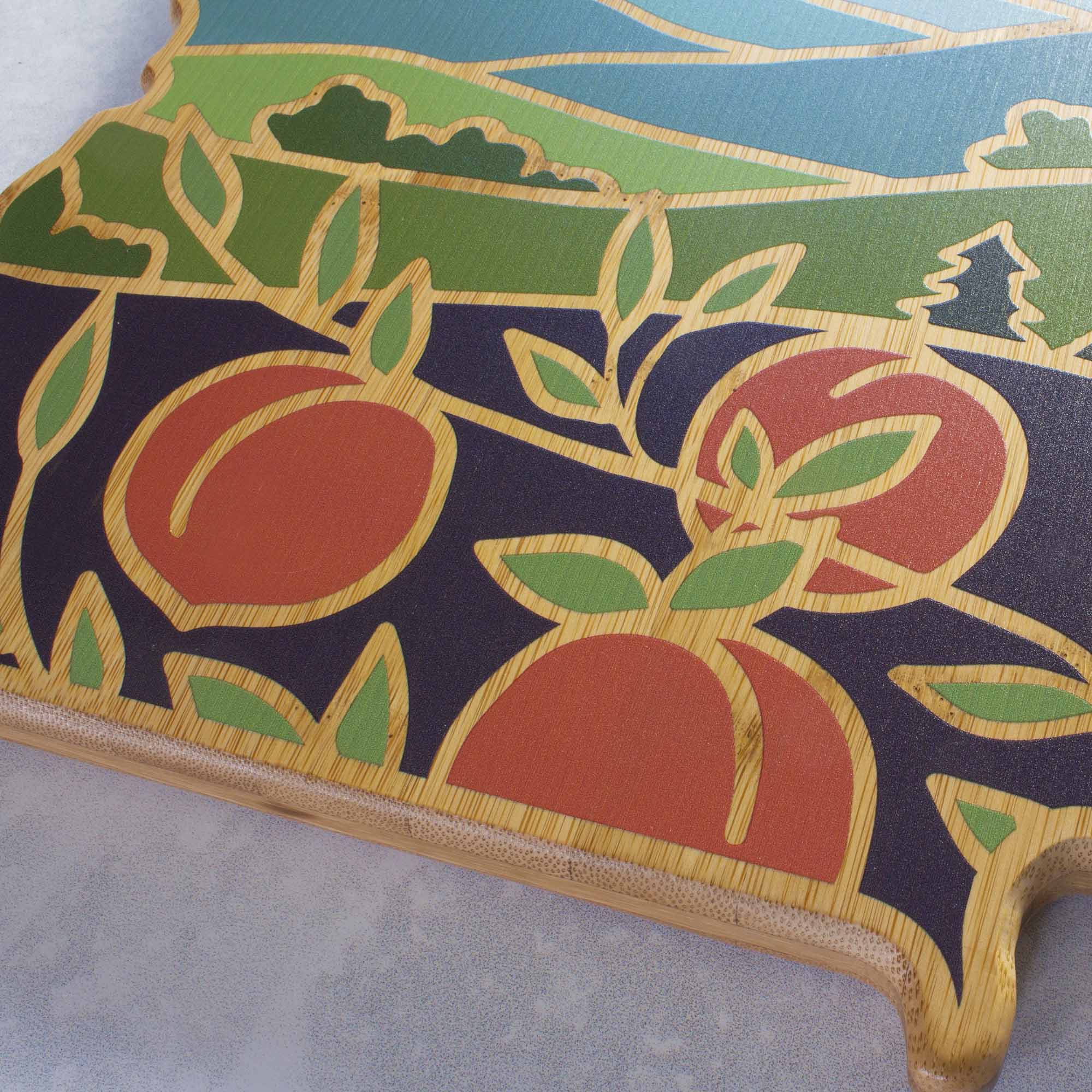 totally-bamboo-georgia-cutting-board-with-artwork-by-summer-stokes image 5