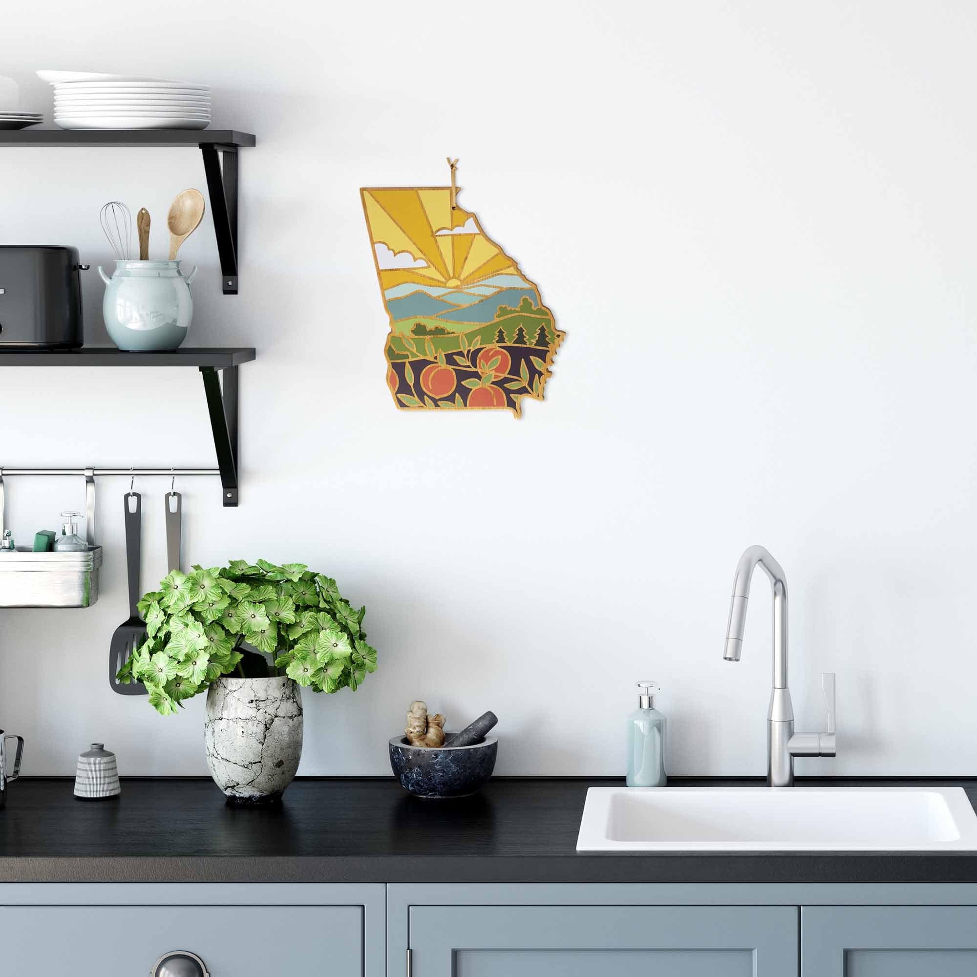 totally-bamboo-georgia-cutting-board-with-artwork-by-summer-stokes image 4